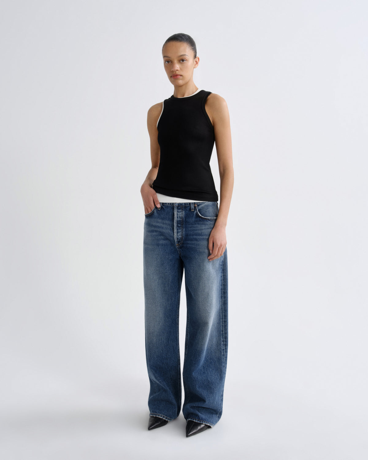 agolde-low-slung-baggy-jeans-selection-indigo image 4