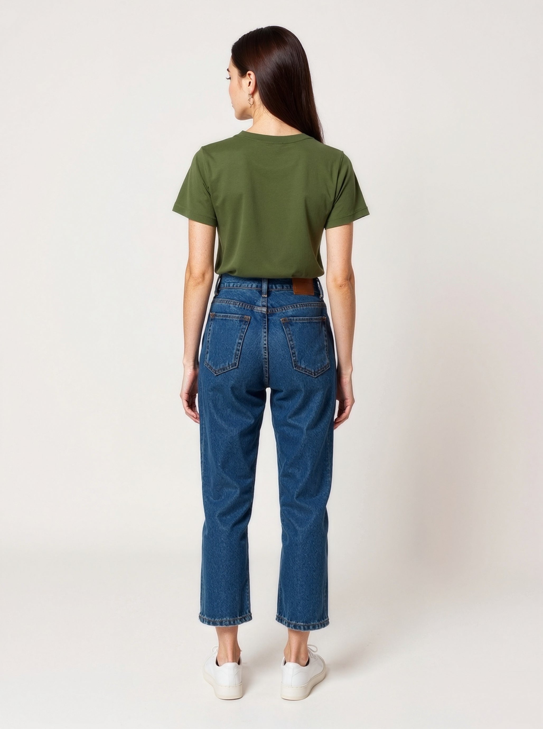 kaporal-jall-t-shirt-khaki-damen-baumwolle image 3