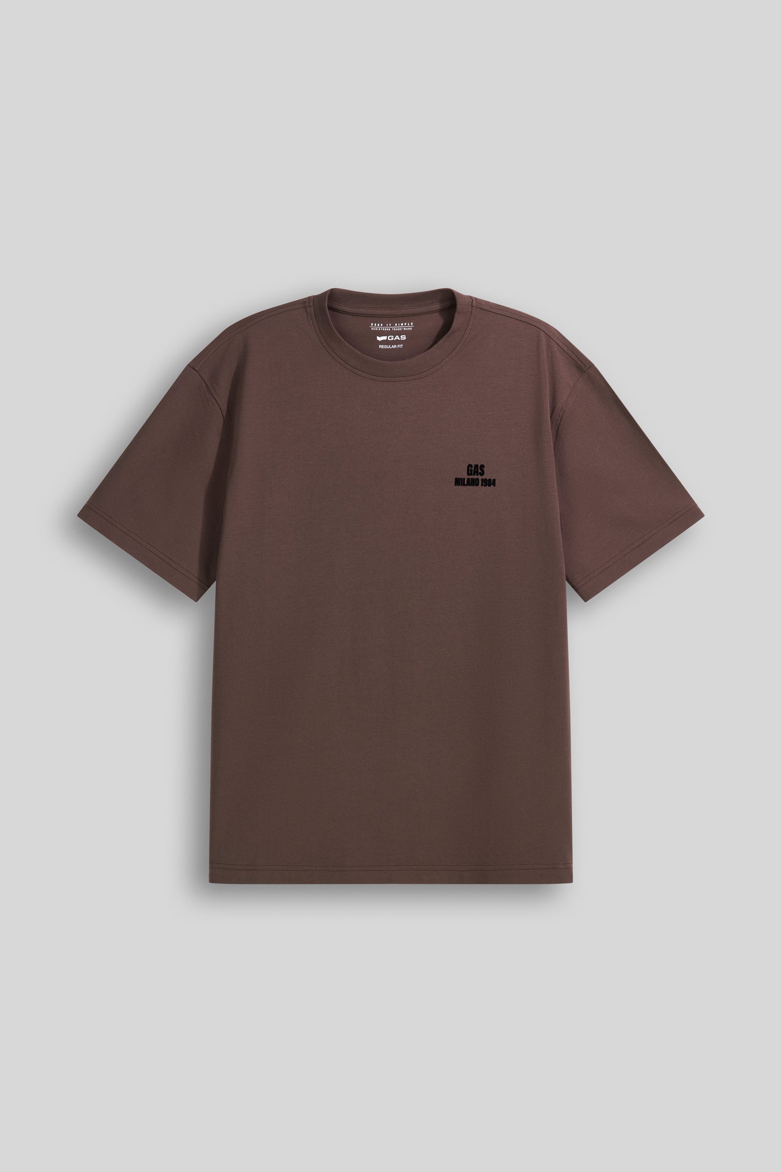 gas-dharis-m-c-flock-84-4879-herren-t-shirt-baumwolle-rundhals image 4
