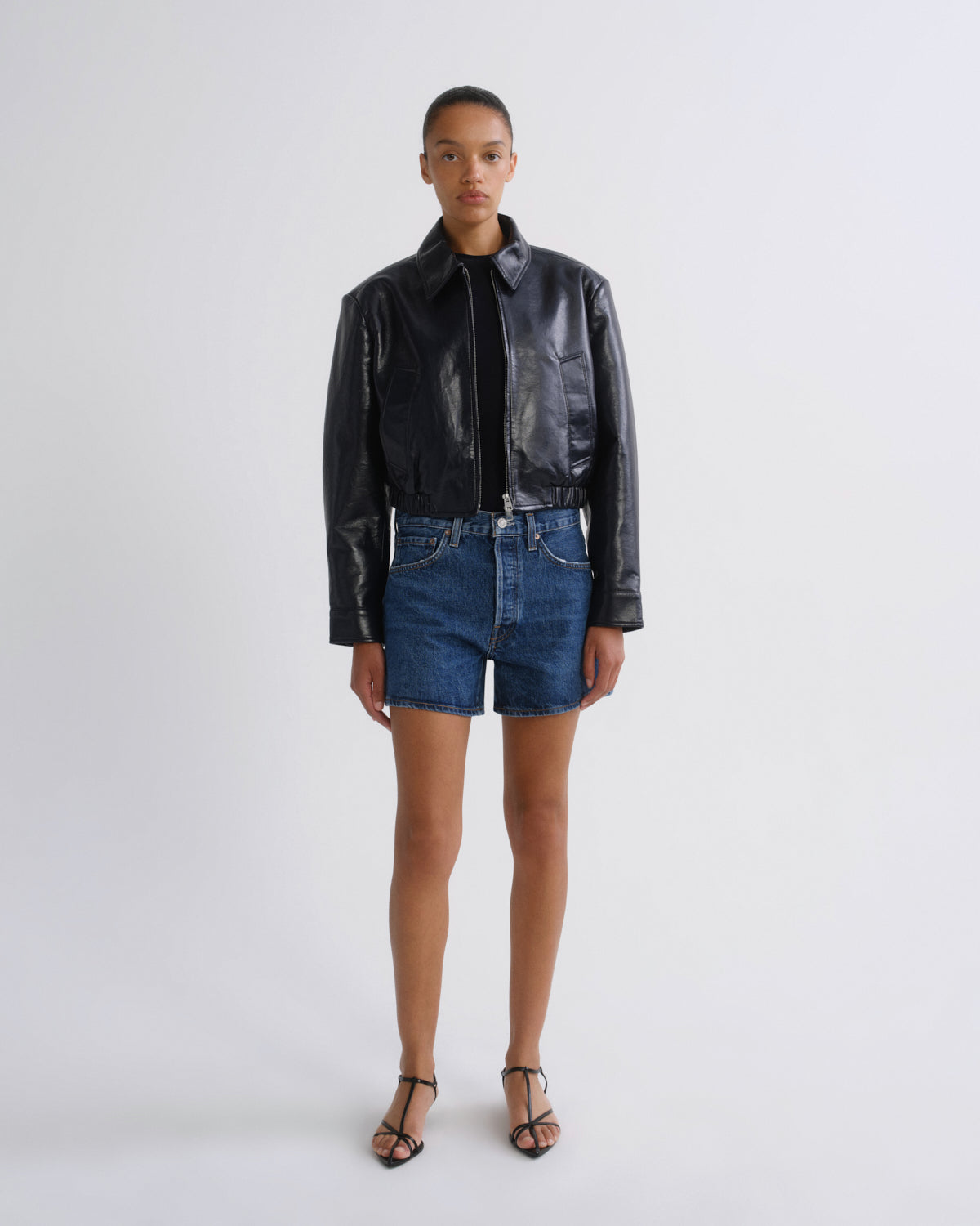 agolde-parker-long-short-jeansshorts-enamour-indigo-damen image 1