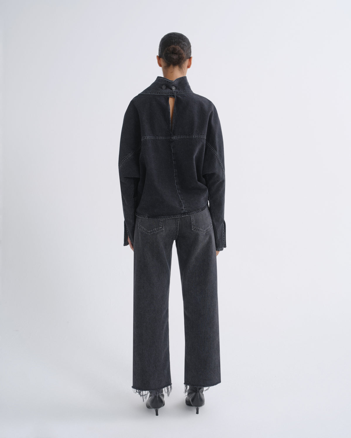 agolde-ren-weightless-jeans-wide-leg-arcane-schwarz image 2
