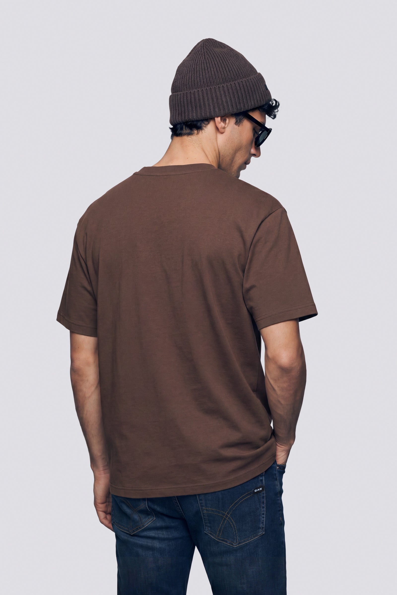 gas-dharis-m-c-flock-84-4879-herren-t-shirt-baumwolle-rundhals image 2