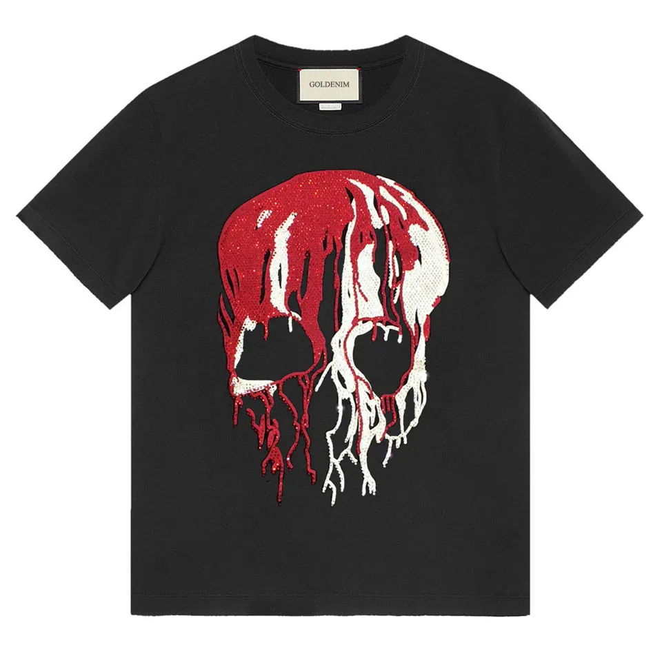 goldenim-paris-homme-1016-t-shirt-schwarz-rundhals image 1
