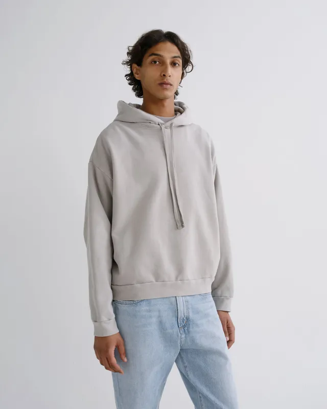 agolde-salford-hoodie-reflect-grauer-kapuzenpullover image 1