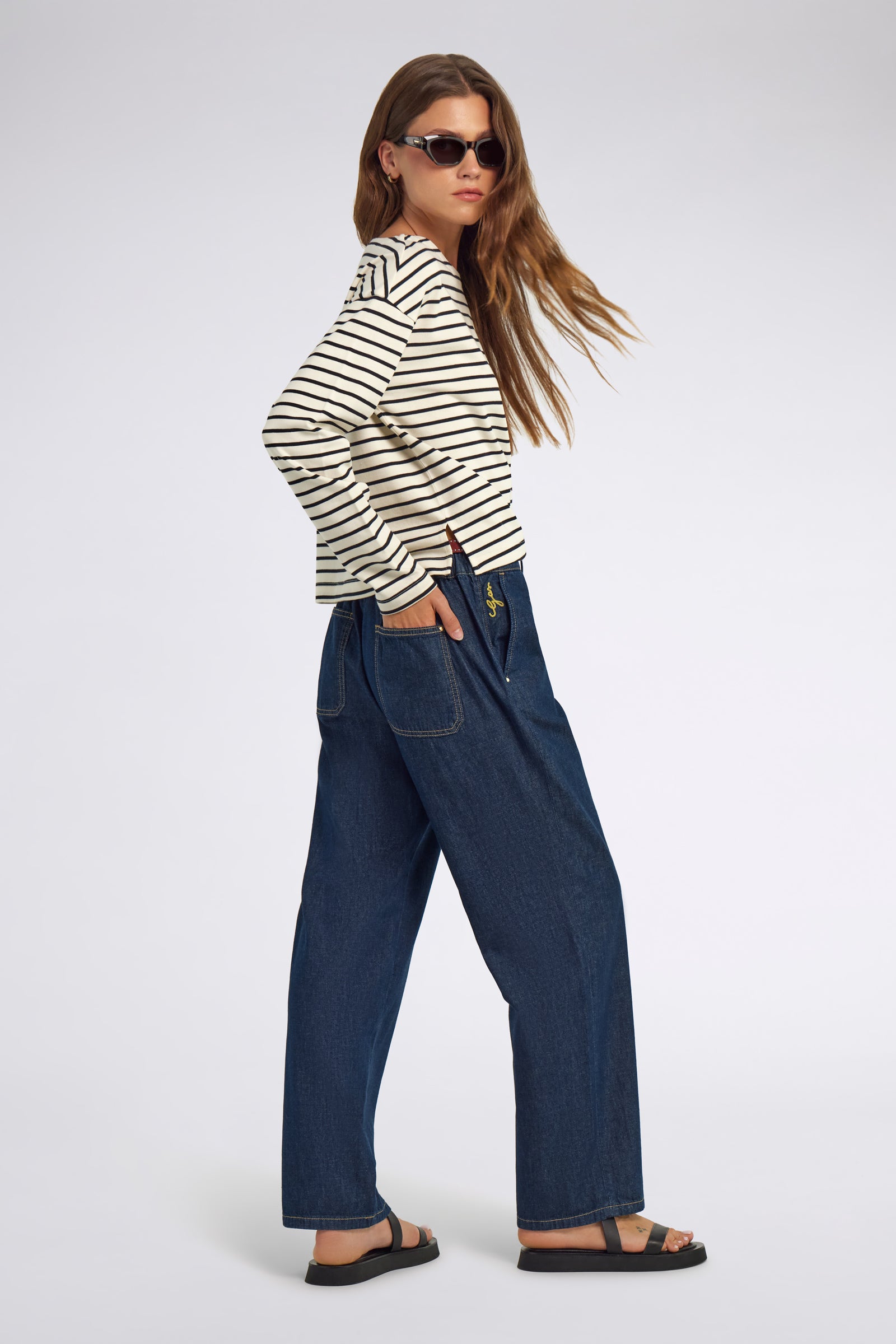 gas-ginni-chino-z-06mm-damen-chino-jeans-relaxed-indigo image 2
