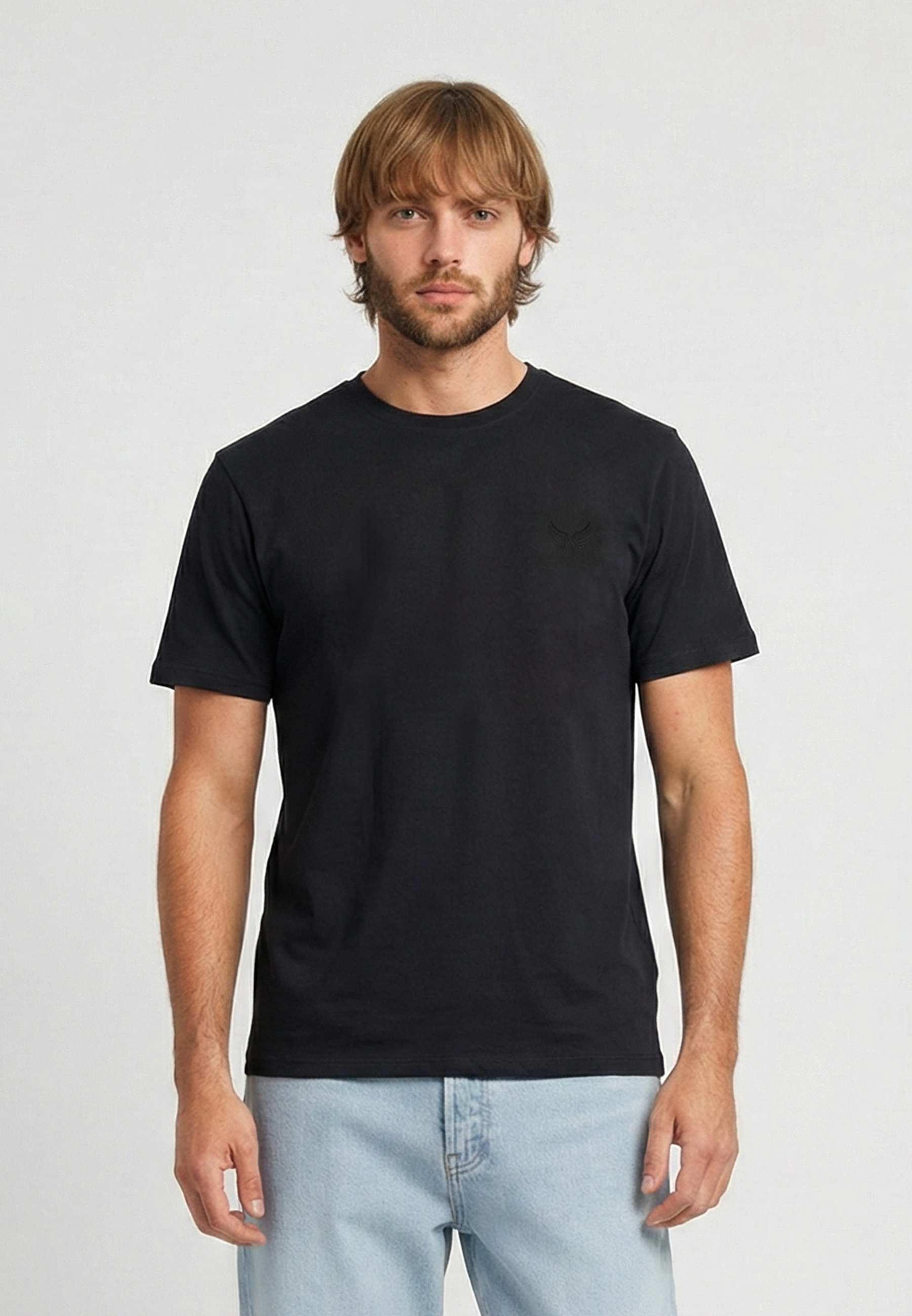 kaporal-rift-t-shirt-herren-schwarz-baumwolle-mit-print image 1
