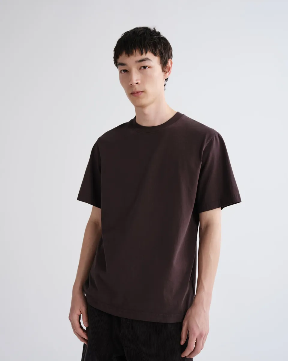 agolde-asha-mock-neck-tee-t-shirt-forge-herren-braun image 1