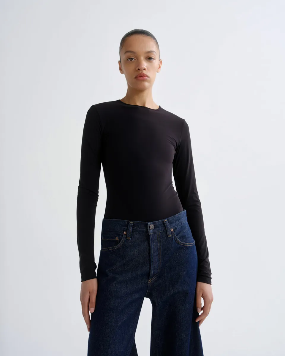 agolde-aura-body-black-damen-langarm-second-skin image 1
