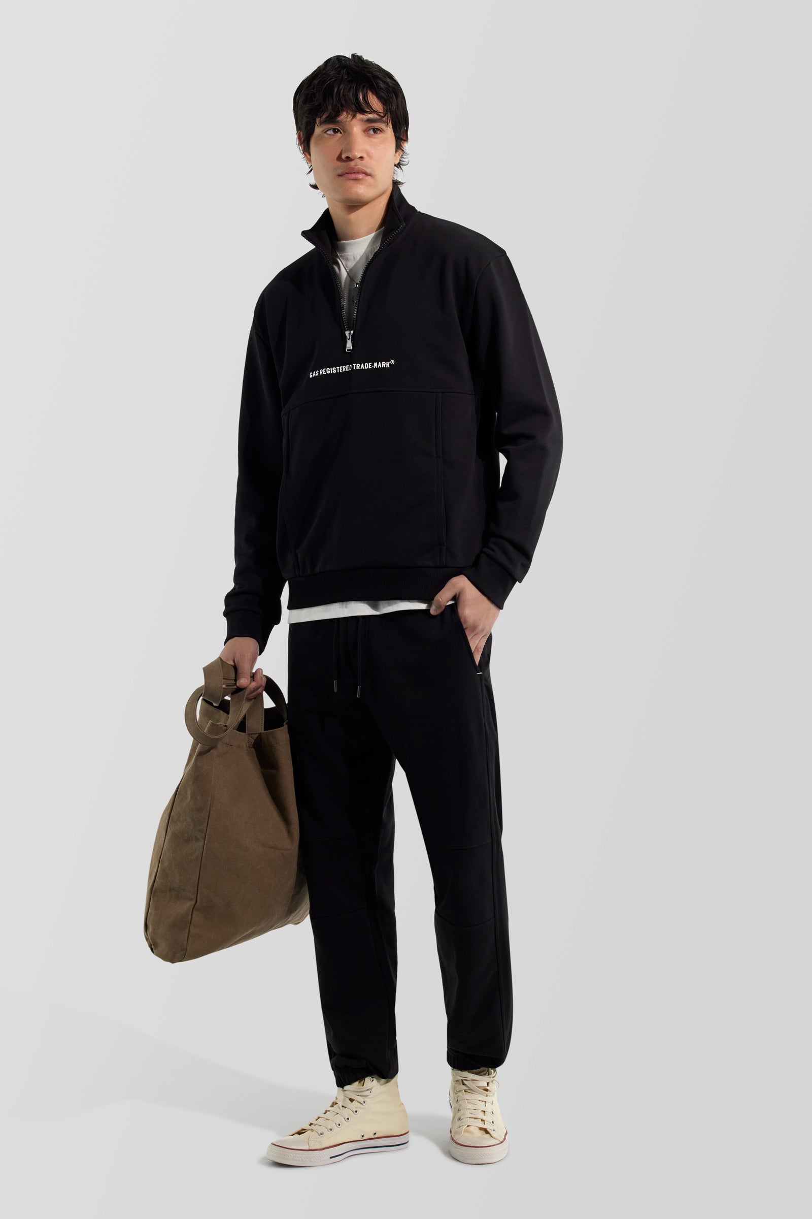 gas-dean-half-zip-0200-troyer-herren-baumwollmix image 1