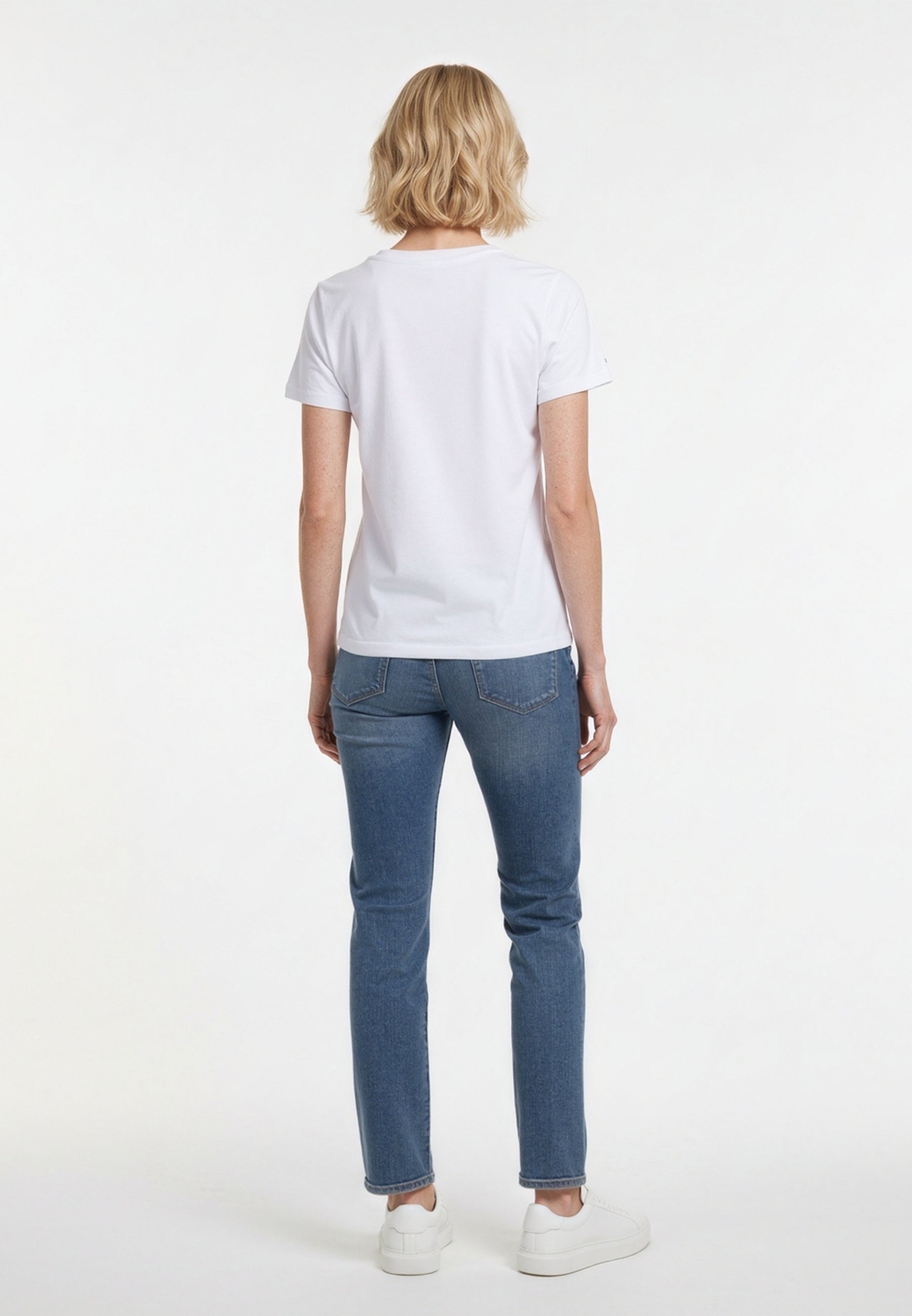 kaporal-jall-t-shirt-wei-damen-slim-baumwolle image 3