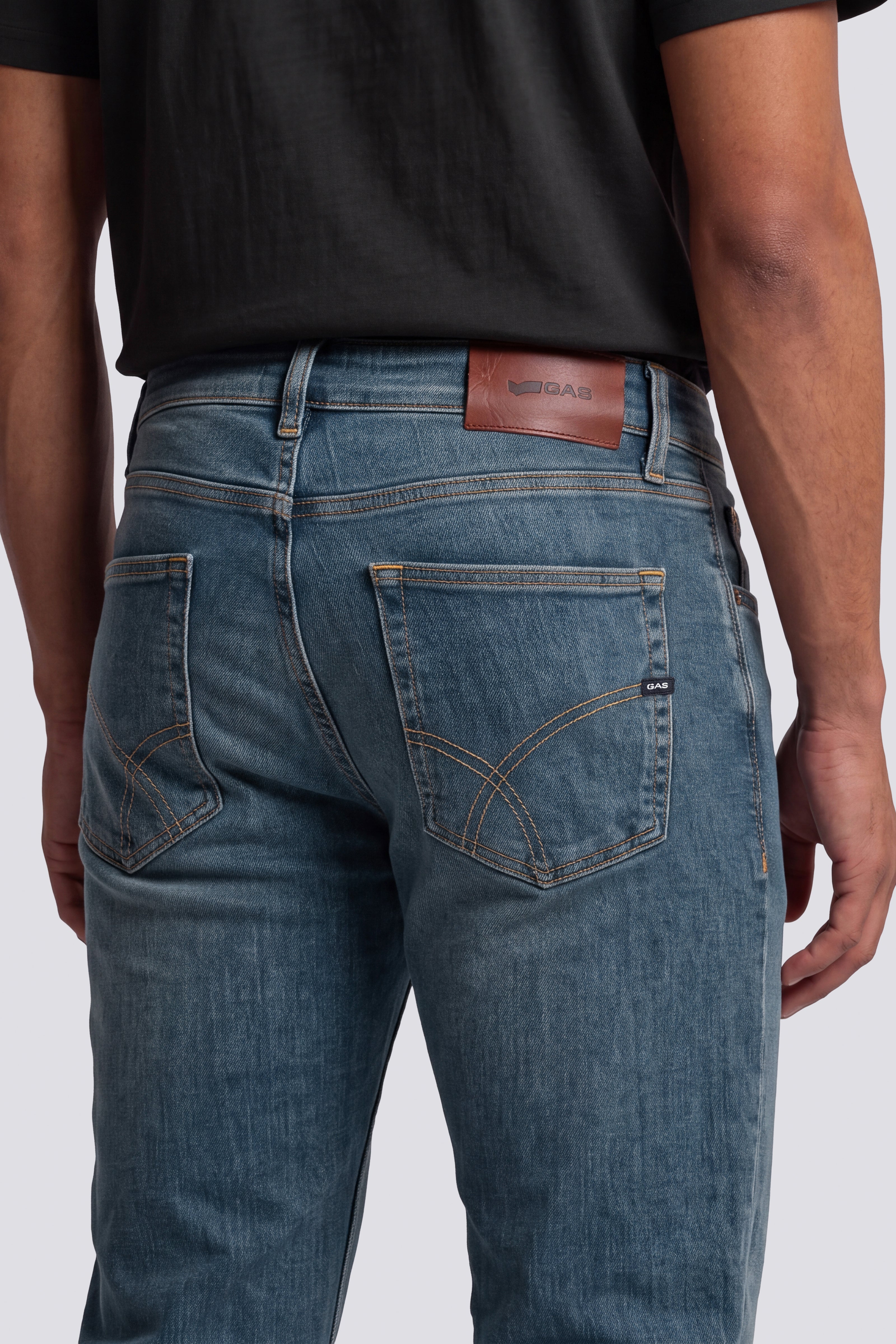 gas-albert-simple-rev-70mm-herren-jeans-slim-fit image 4