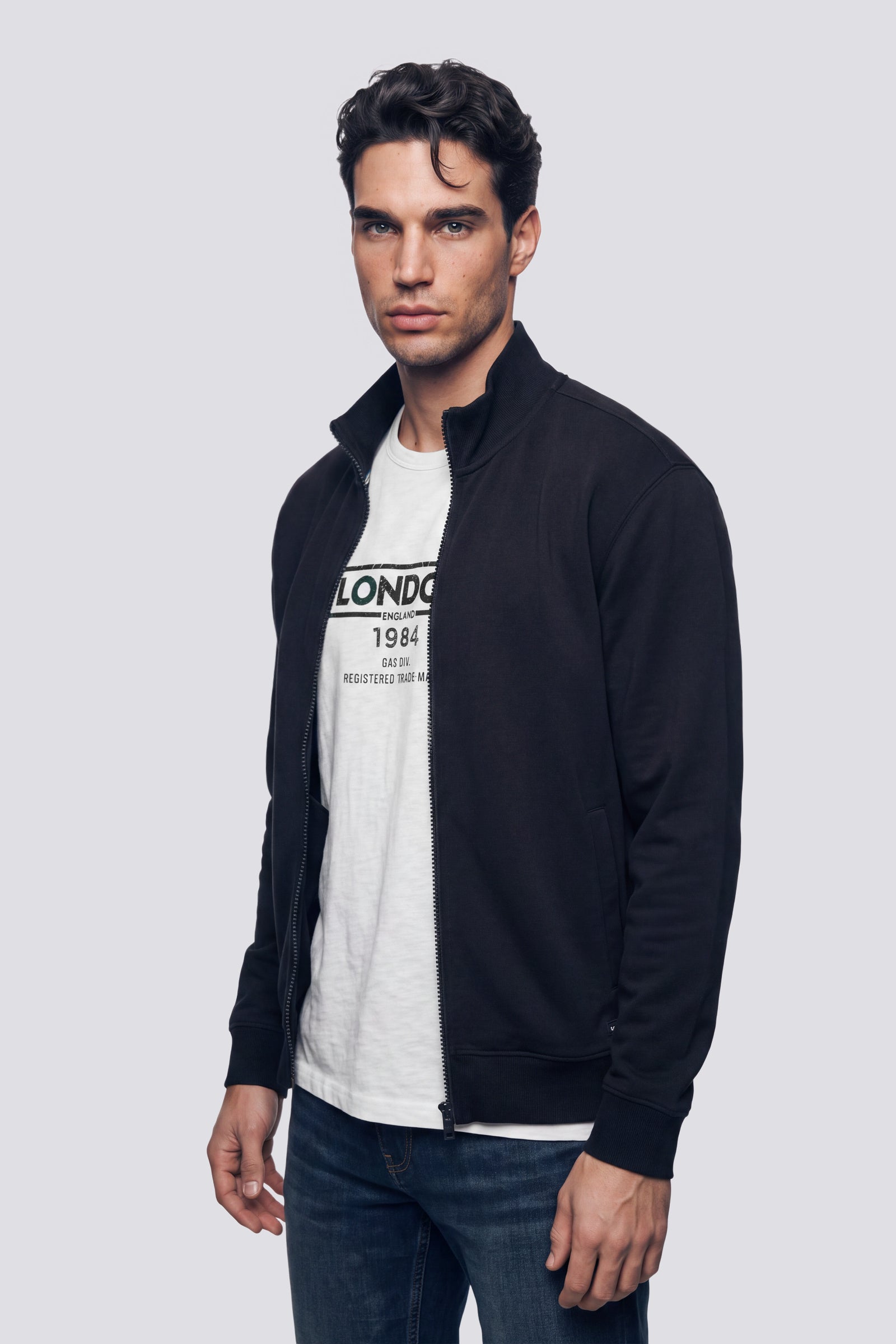 gas-lustig-pk-logo-patch-0200-sweatjacke-herren-full-zip image 2
