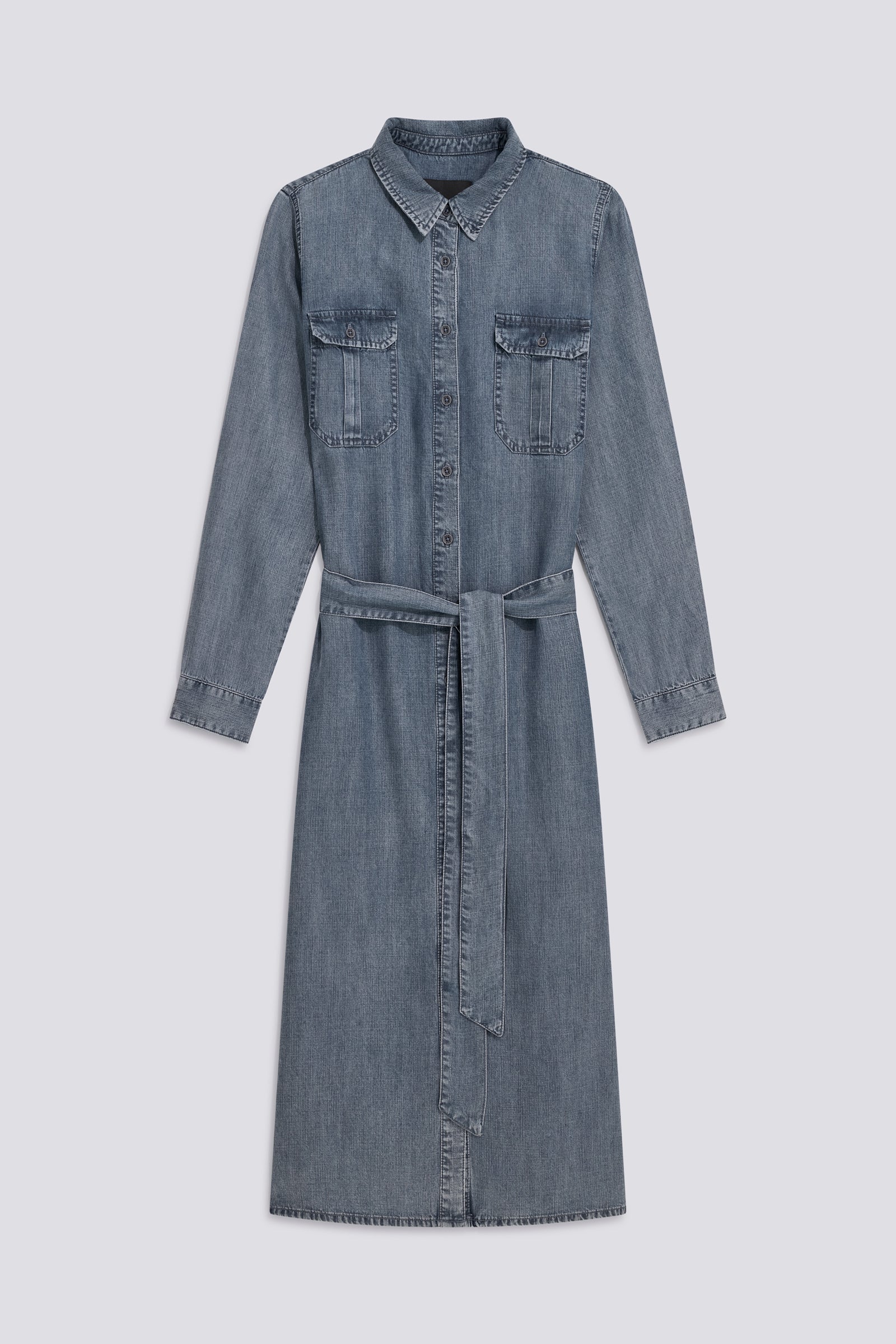 gas-lola-dress-04mm-damen-denimkleid-comfort-fit image 3