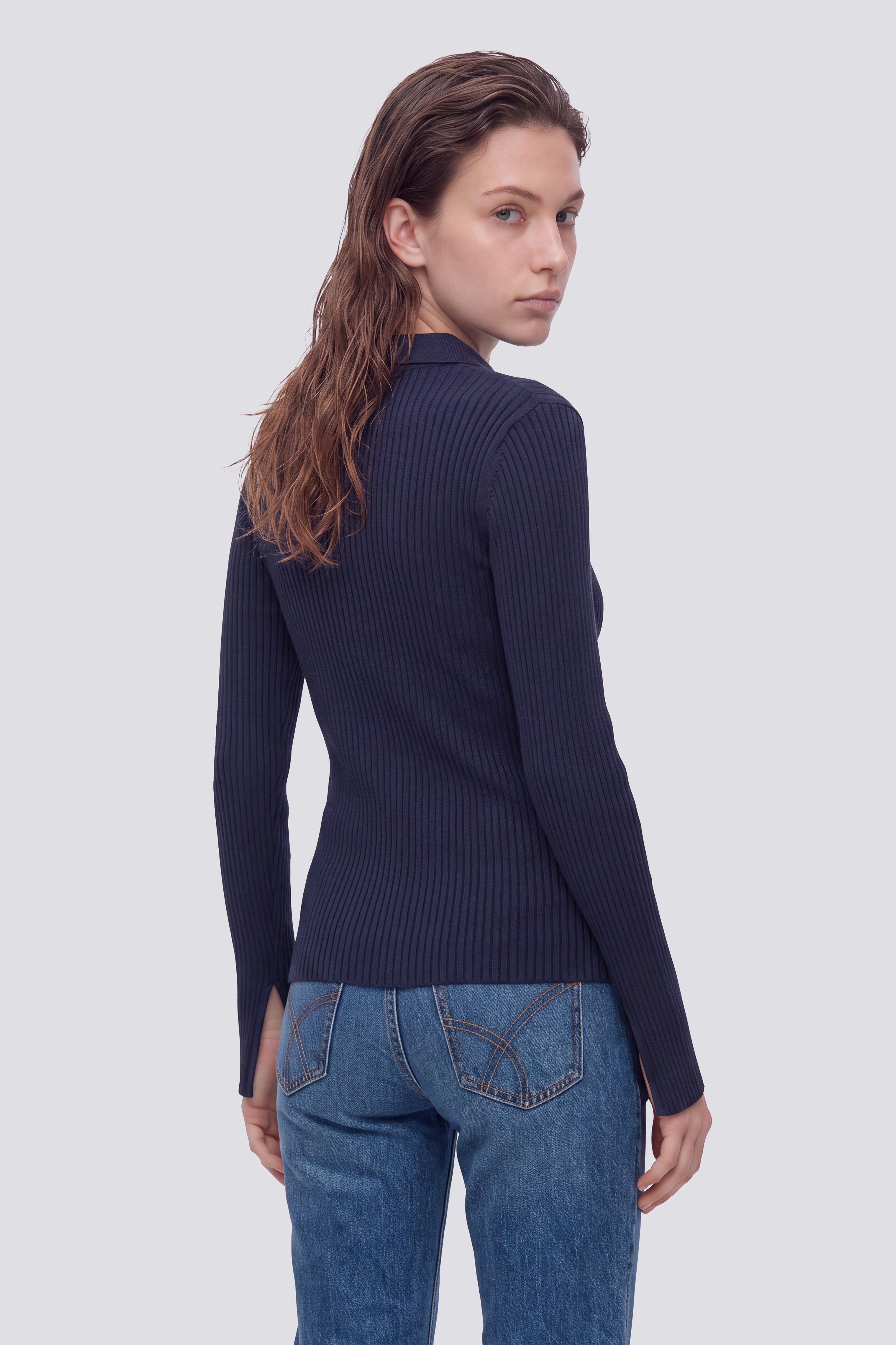 gas-emily-4706-damen-polo-slim-fit-viskose image 3