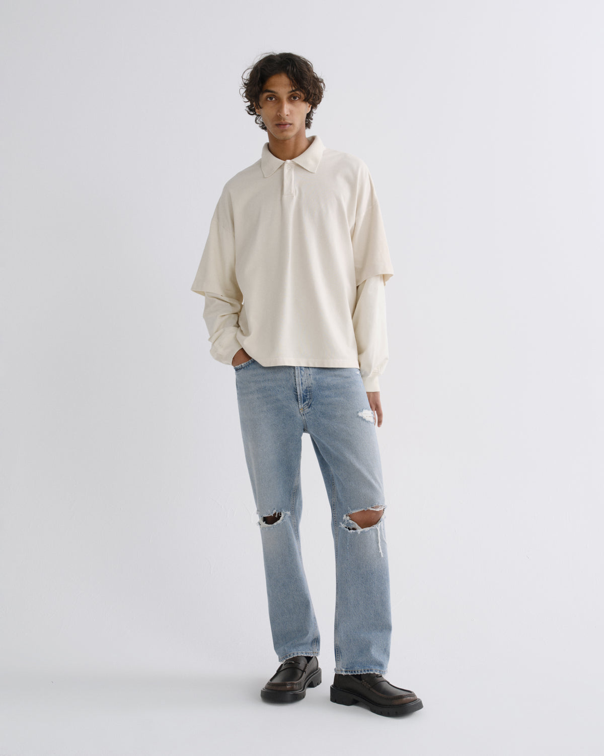 agolde-90-s-jean-threadbare-herren-straight-hellblau image 1
