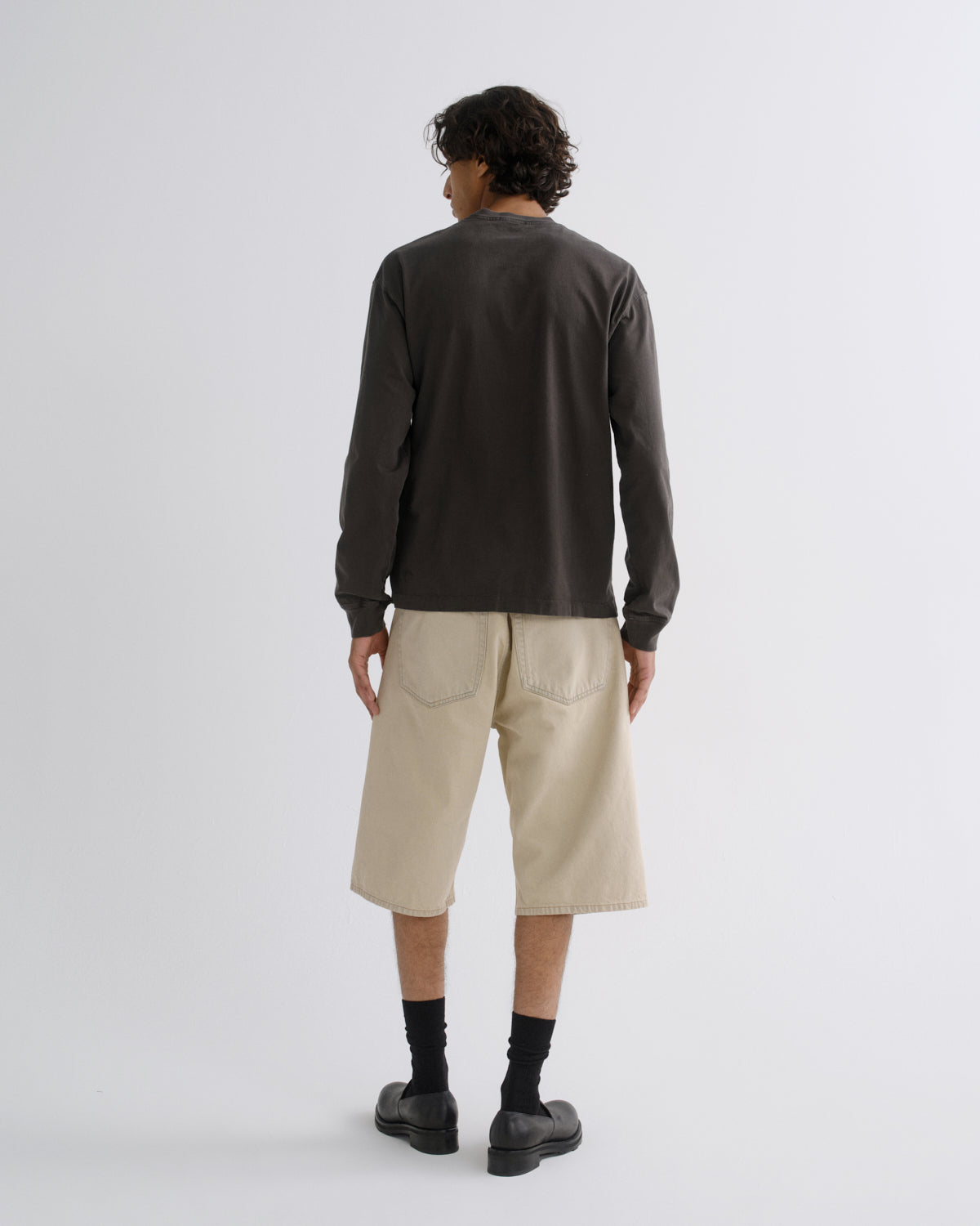 agolde-fusion-skater-short-shorts-khaki-herren image 2