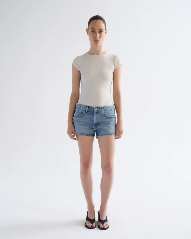 agolde-low-rise-parker-short-replica-shorts-indigo image 1
