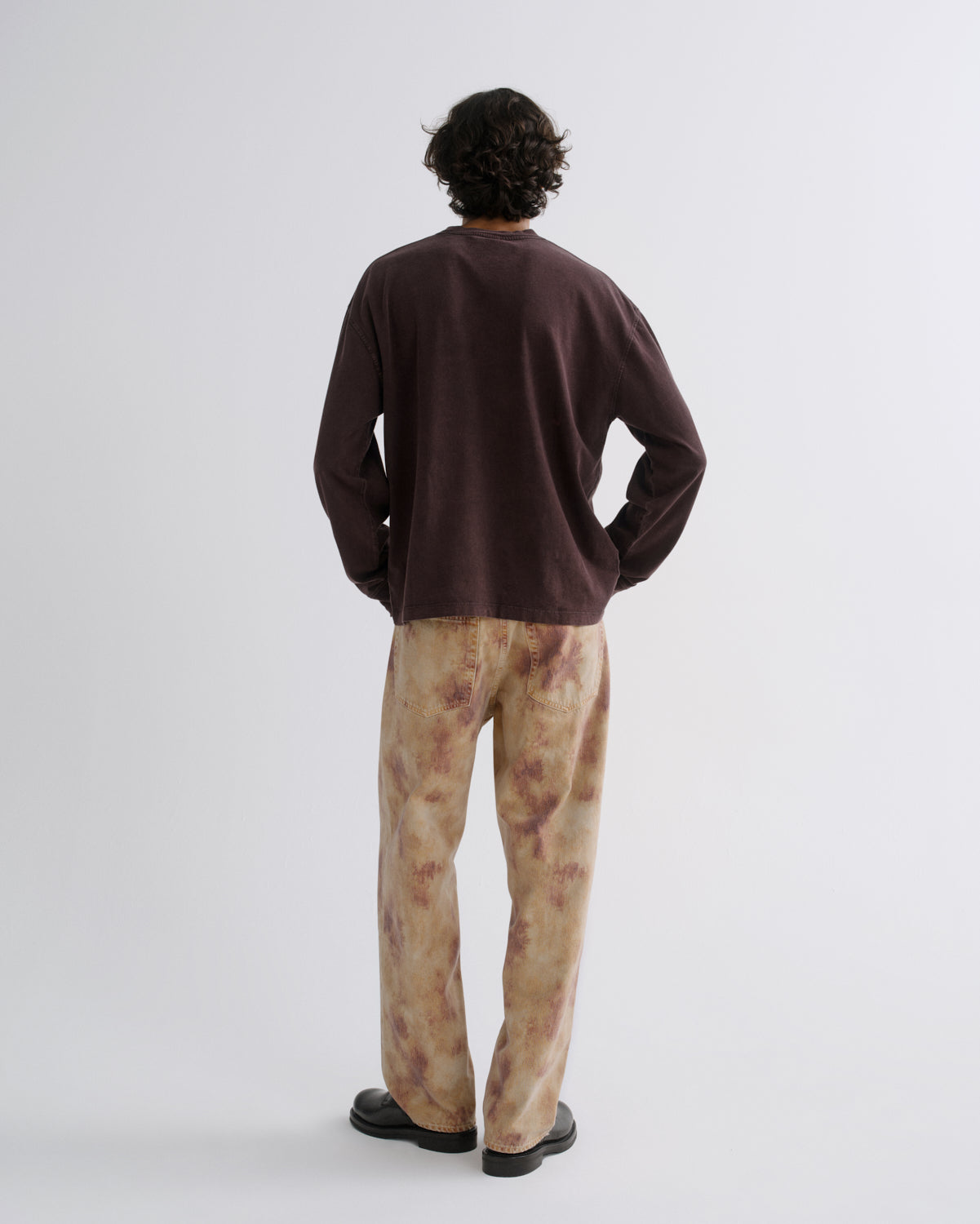agolde-asha-mock-neck-longsleeve-mocha-braun image 2