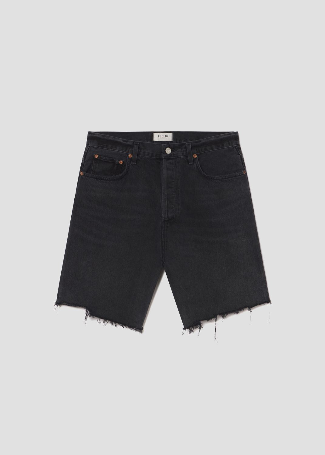 agolde-indra-short-denimshorts-bounce-schwarz-used image 5