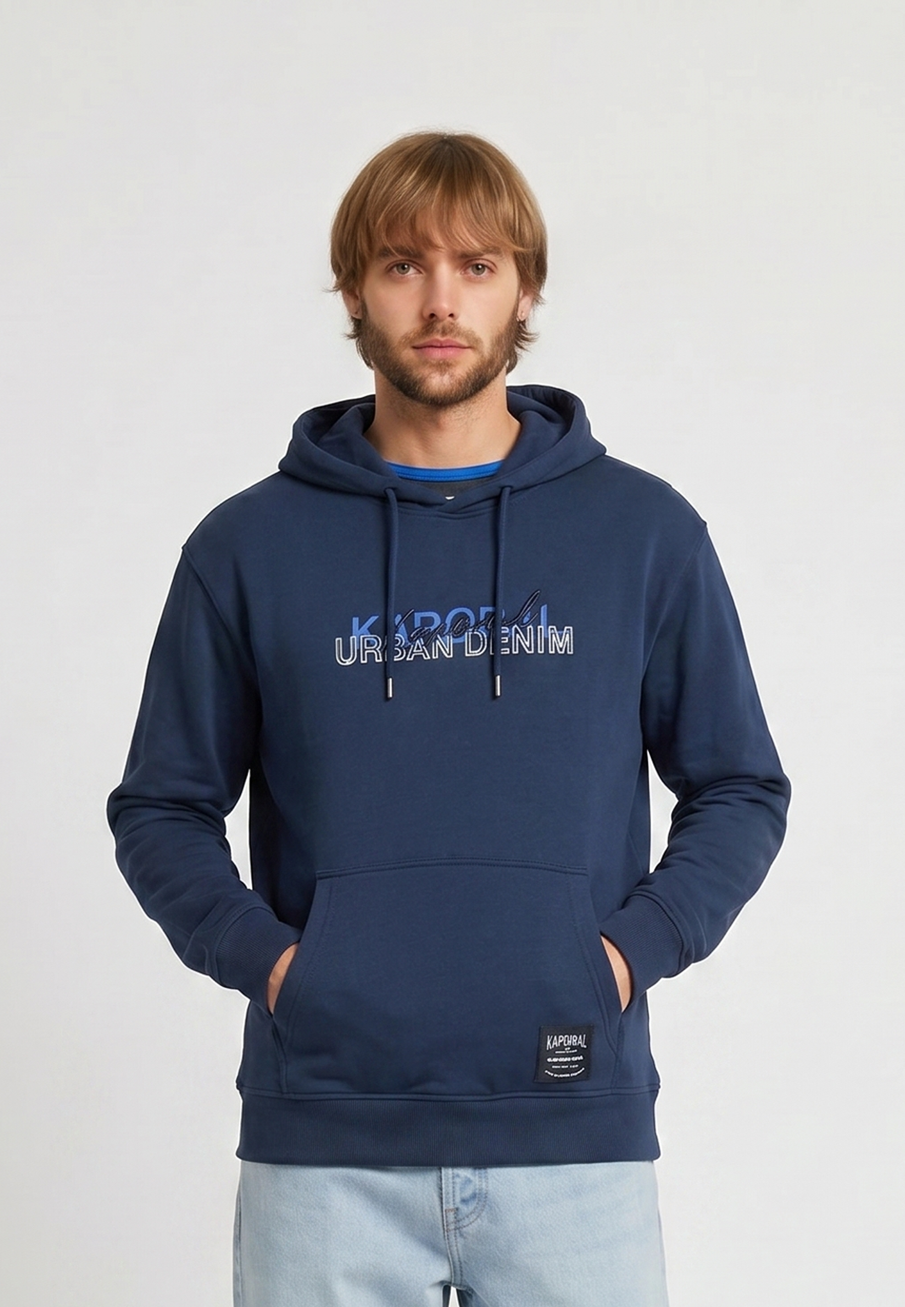 kaporal-ranko-hoodie-navy-herren-mit-logoprint image 2