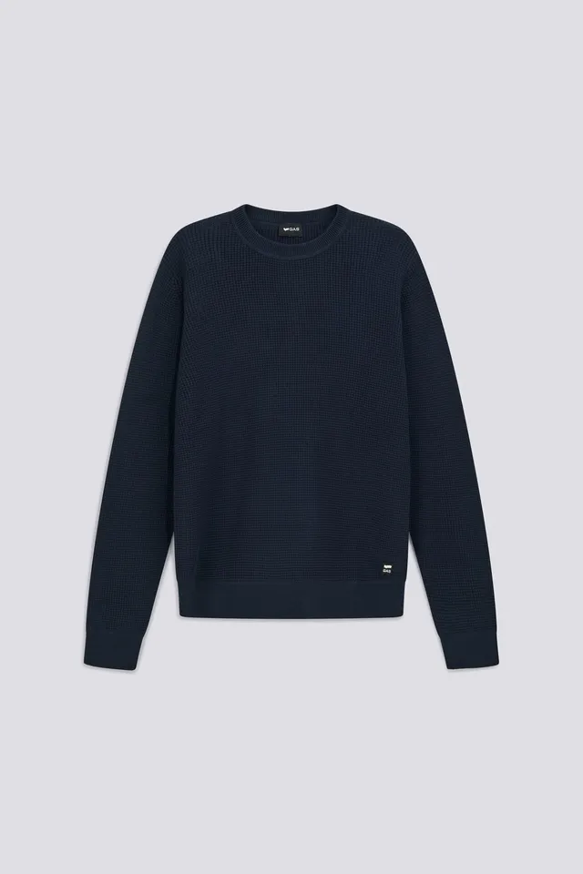 gas-donder-round-4706-pullover-waffle-herren image 1