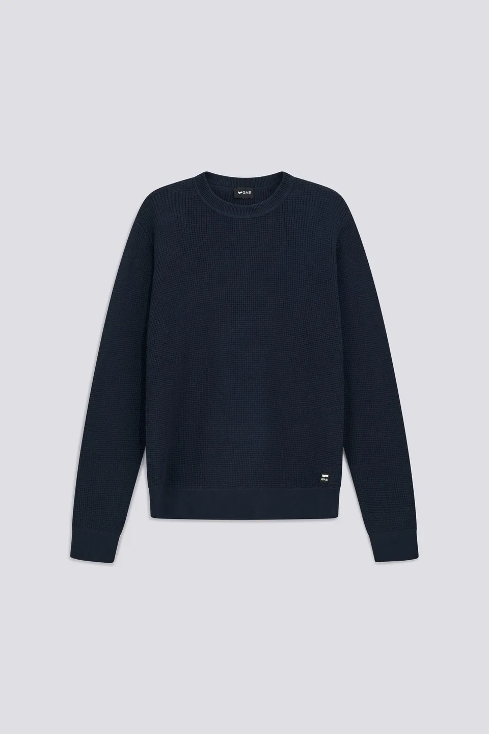 gas-donder-round-4706-pullover-waffle-herren image 1