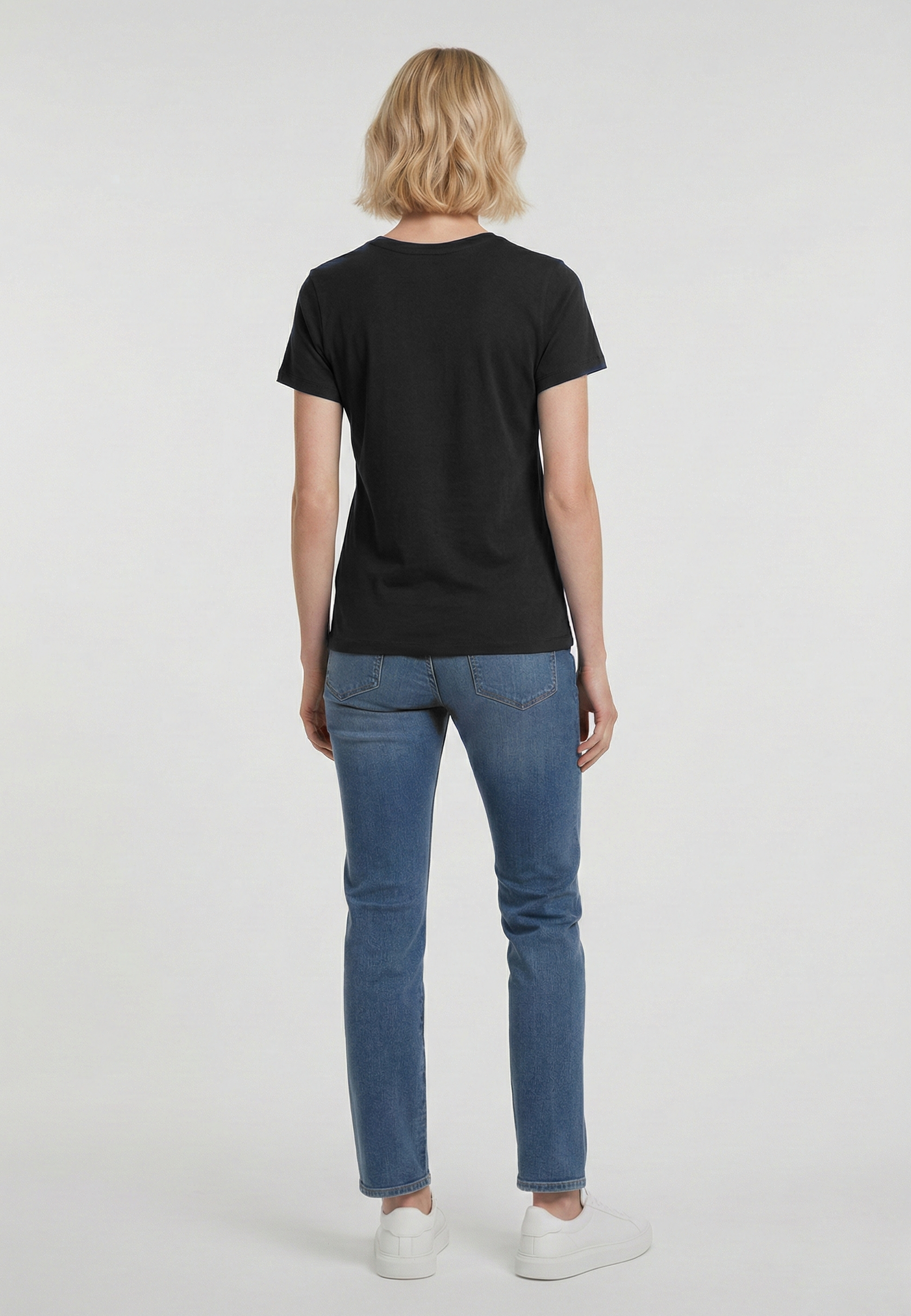 kaporal-jasic-t-shirt-damen-schwarz-slim-stretch image 3