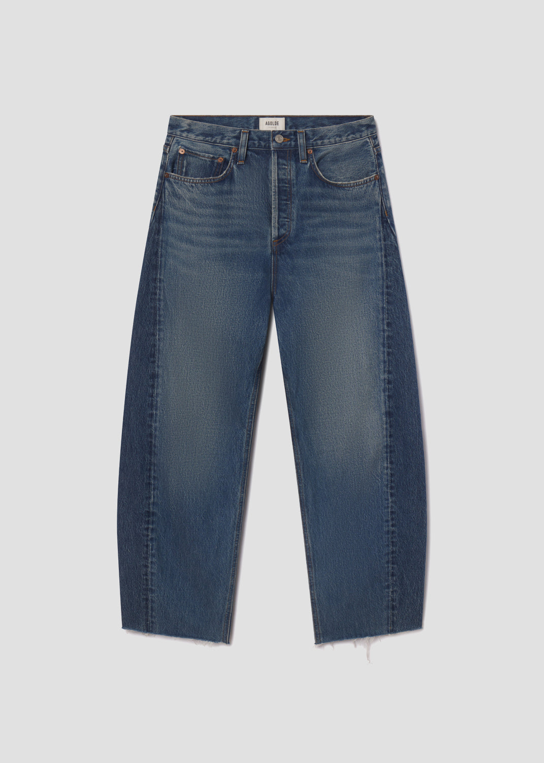 agolde-luna-high-rise-pieced-taper-jeans-split-damen image 5