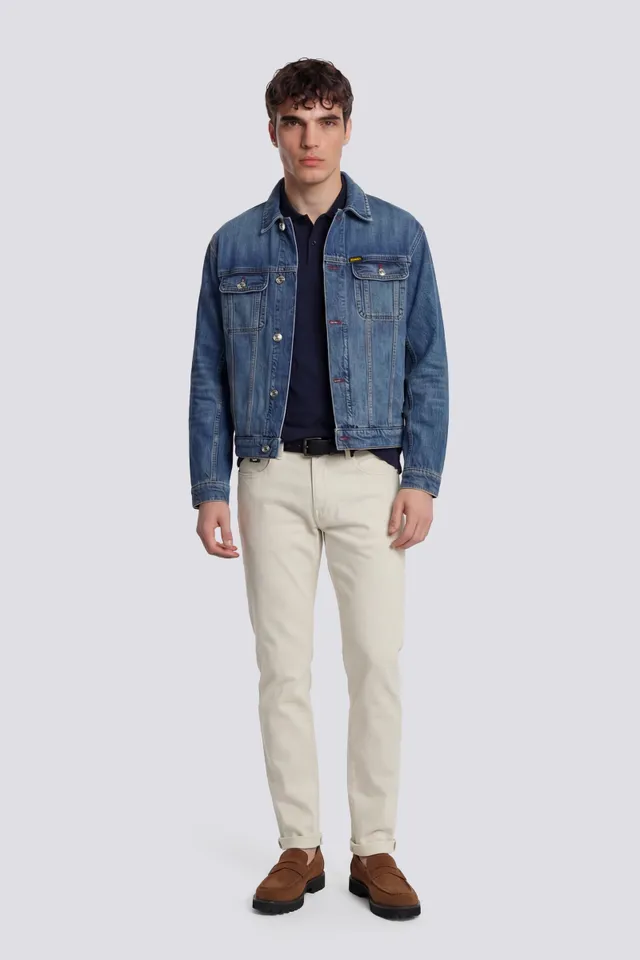 gas-albert-simple-rev-3006-hose-herren-slim-braun image 1