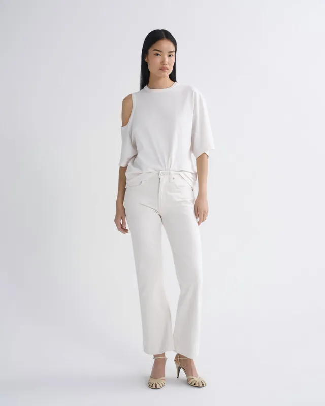 agolde-mid-rise-kick-boot-jean-chalk-white-weiss-bootcut image 1