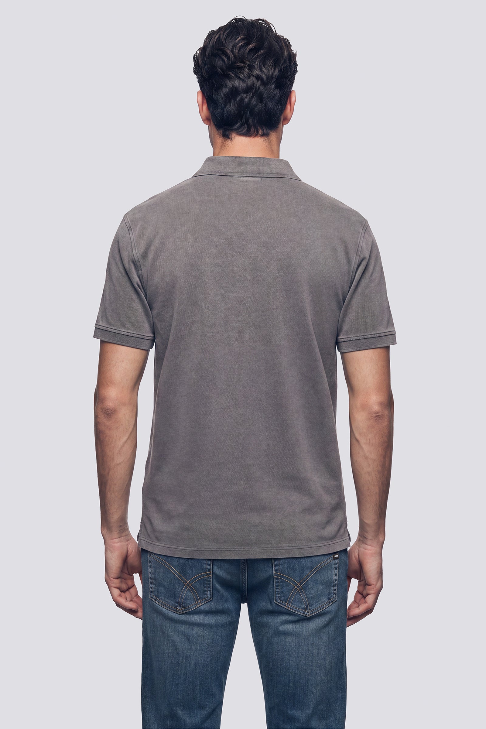 gas-ralph-3933-polo-herren-slim-fit-baumwolle-piqu image 2