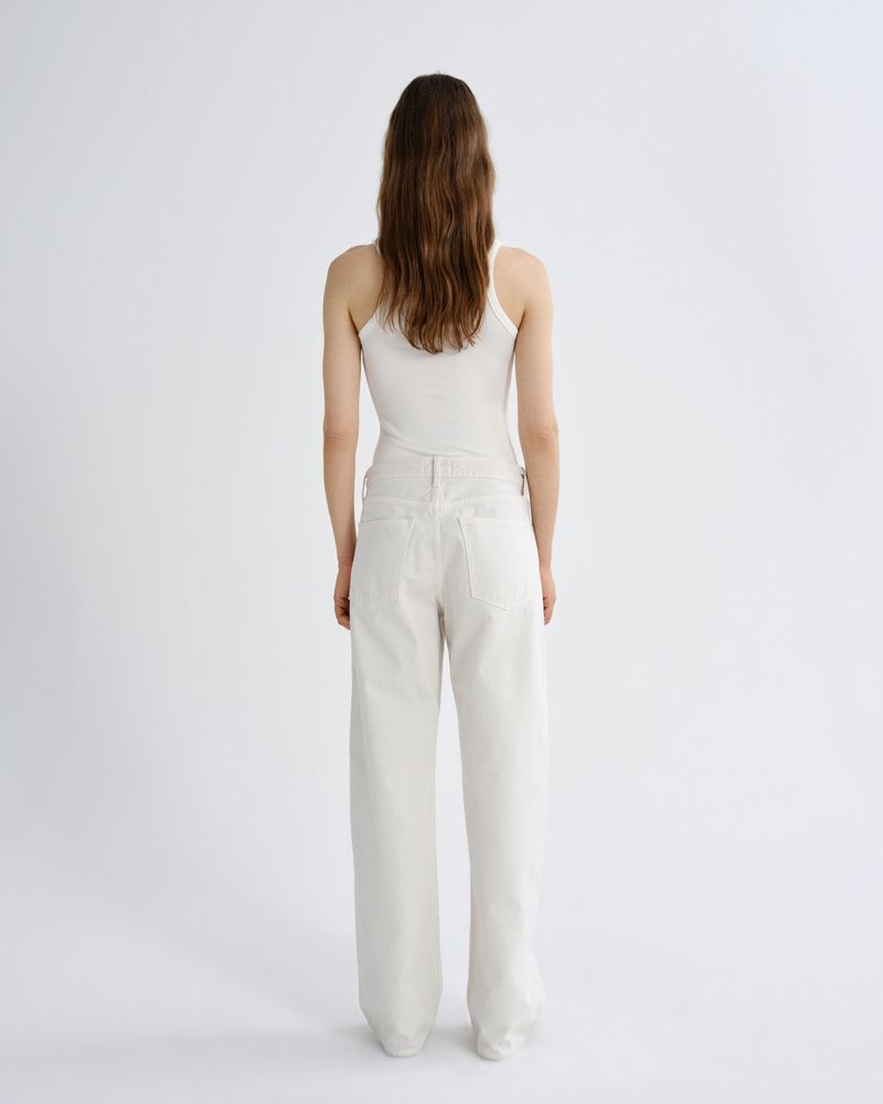 agolde-arc-criss-cross-jean-bone-rigid-creme-damenjeans image 2