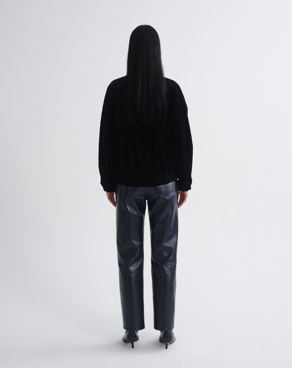 agolde-blair-jacket-cordjacke-obscura-dunkelblau image 2