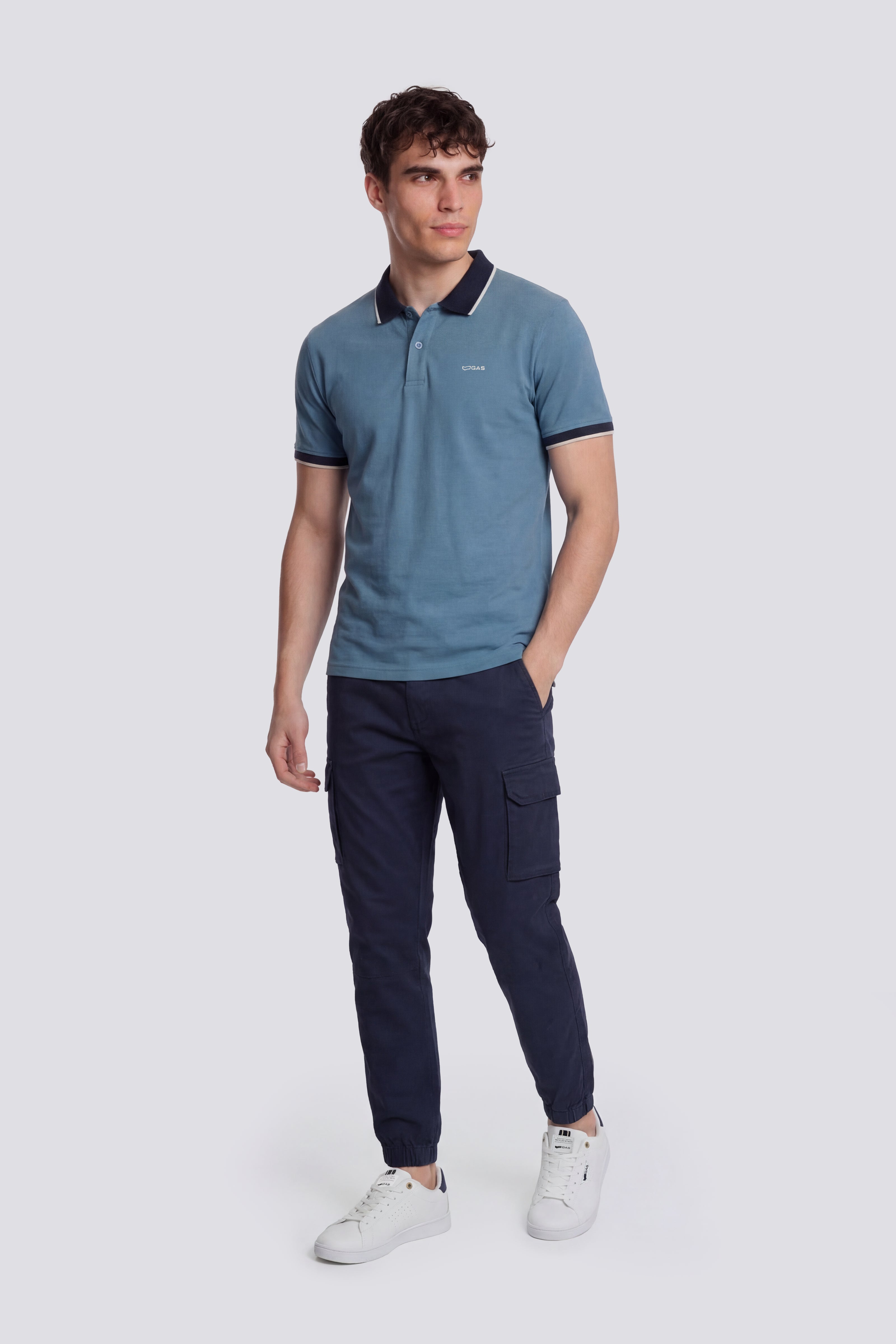 gas-ralph-s-rib-str-1706-polo-herren-slim-baumwolle image 2