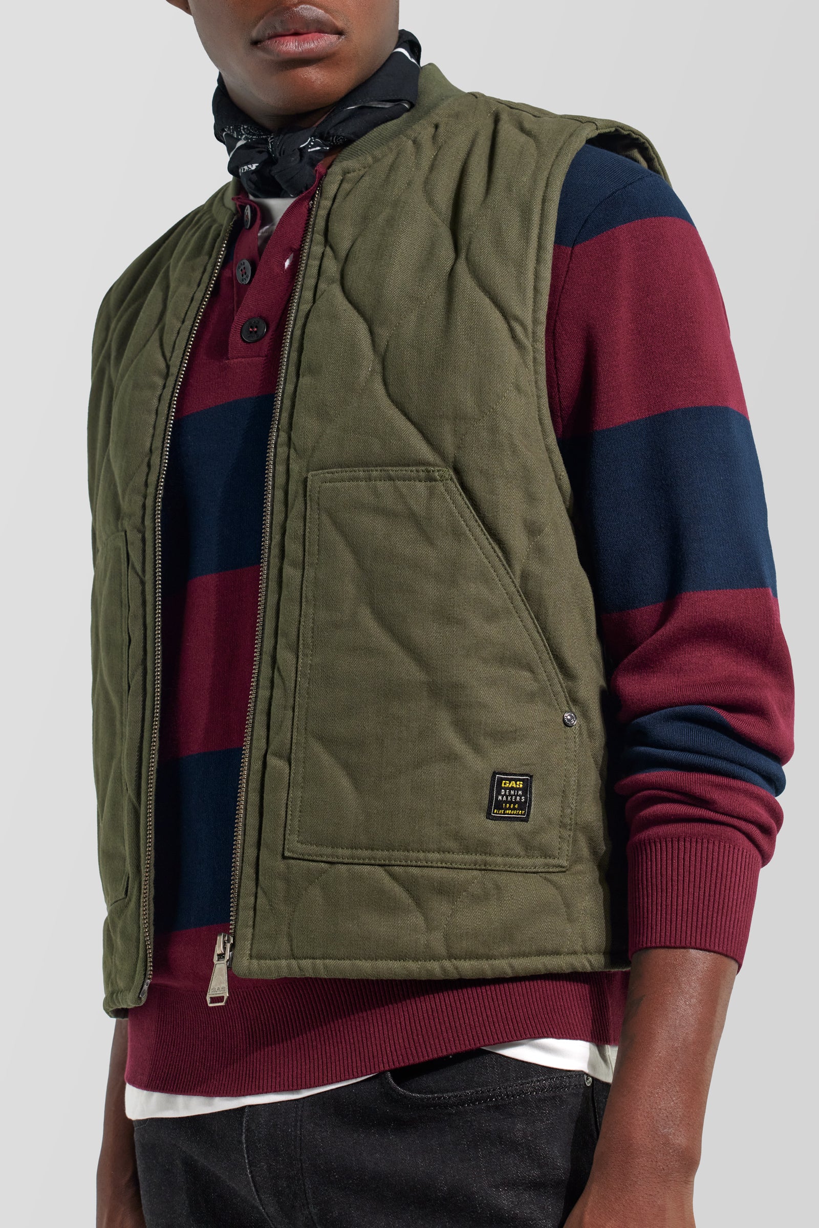 gas-puffer-gilet-3653-herren-steppweste-baumwolle image 2