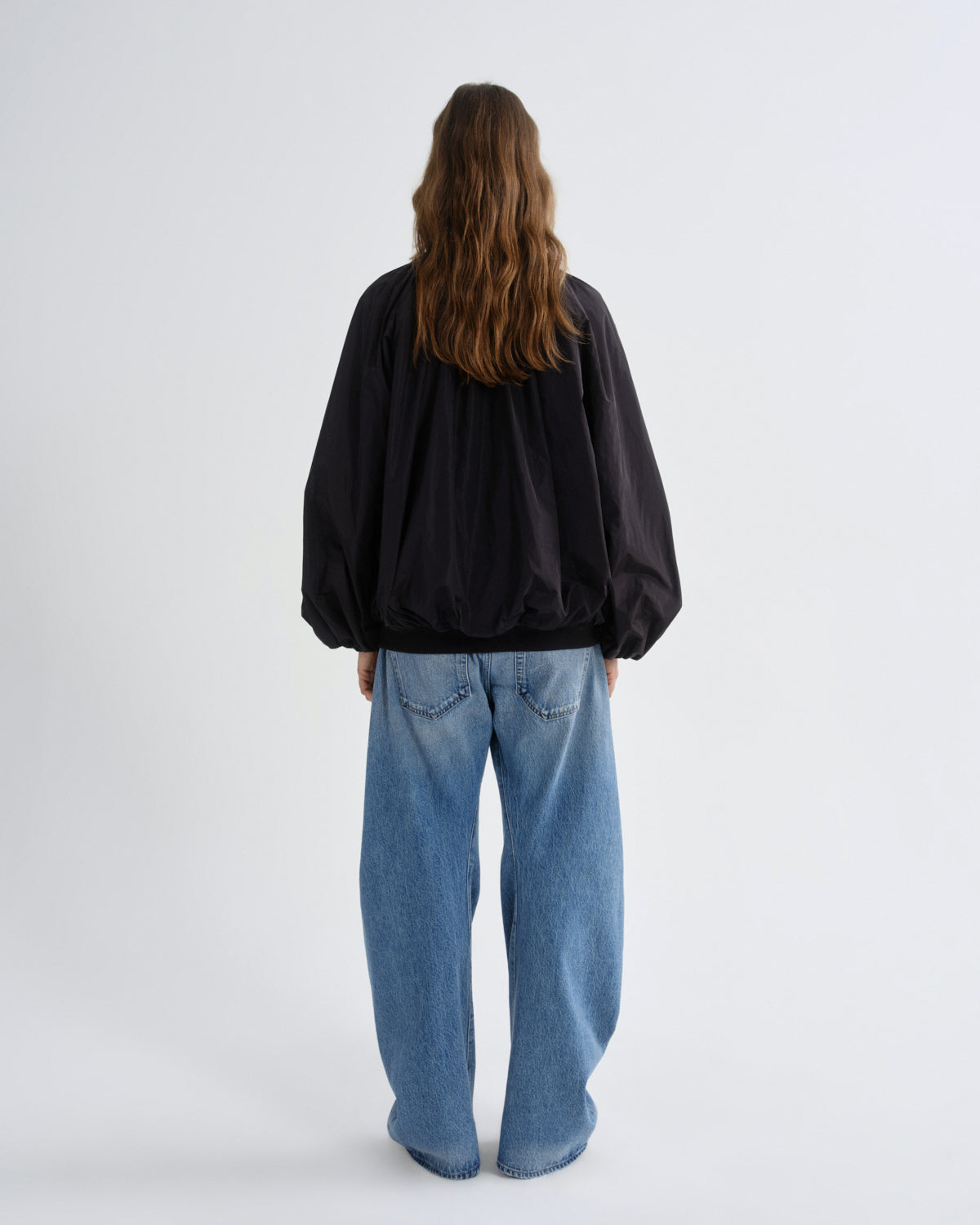 agolde-raffi-bomber-jacket-bomberjacke-schwarz image 2