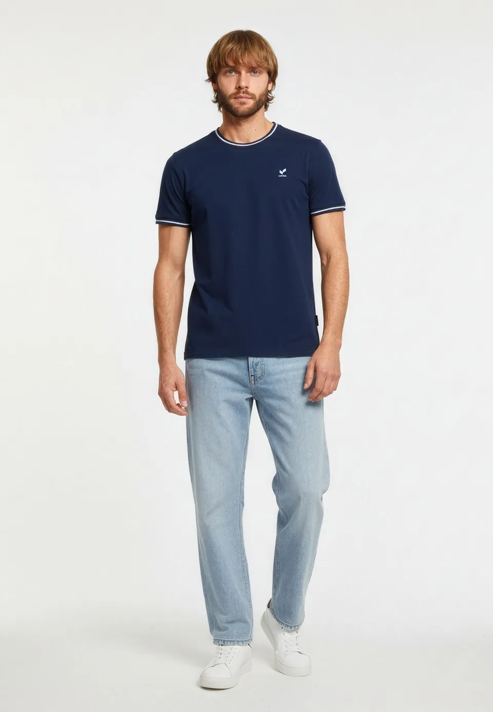 kaporal-rolle24-t-shirt-herren-marine-regular-baumwolle image 1