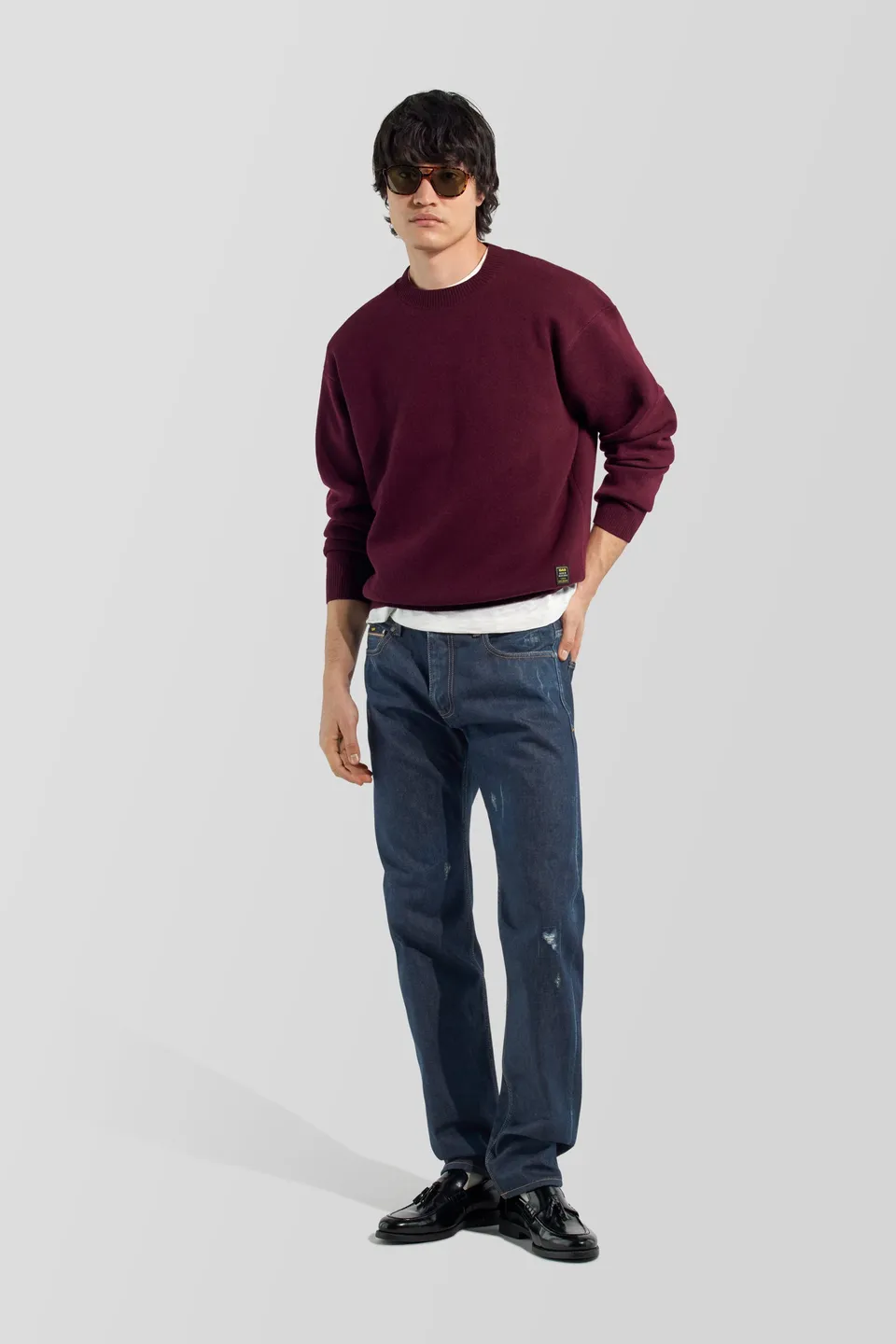gas-morris-selv-17ro-jeans-herren-straight-selvedge image 1