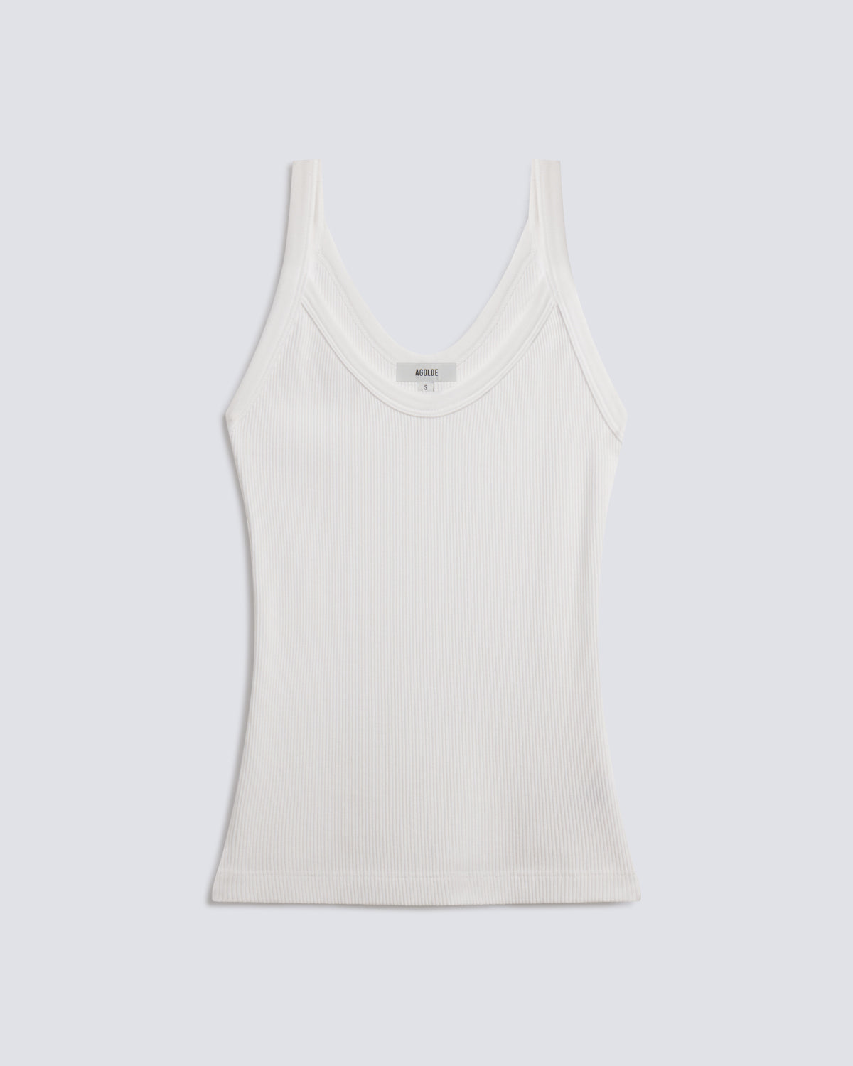 agolde-jordan-tank-white-tanktop-wei-bio-baumwolle image 6