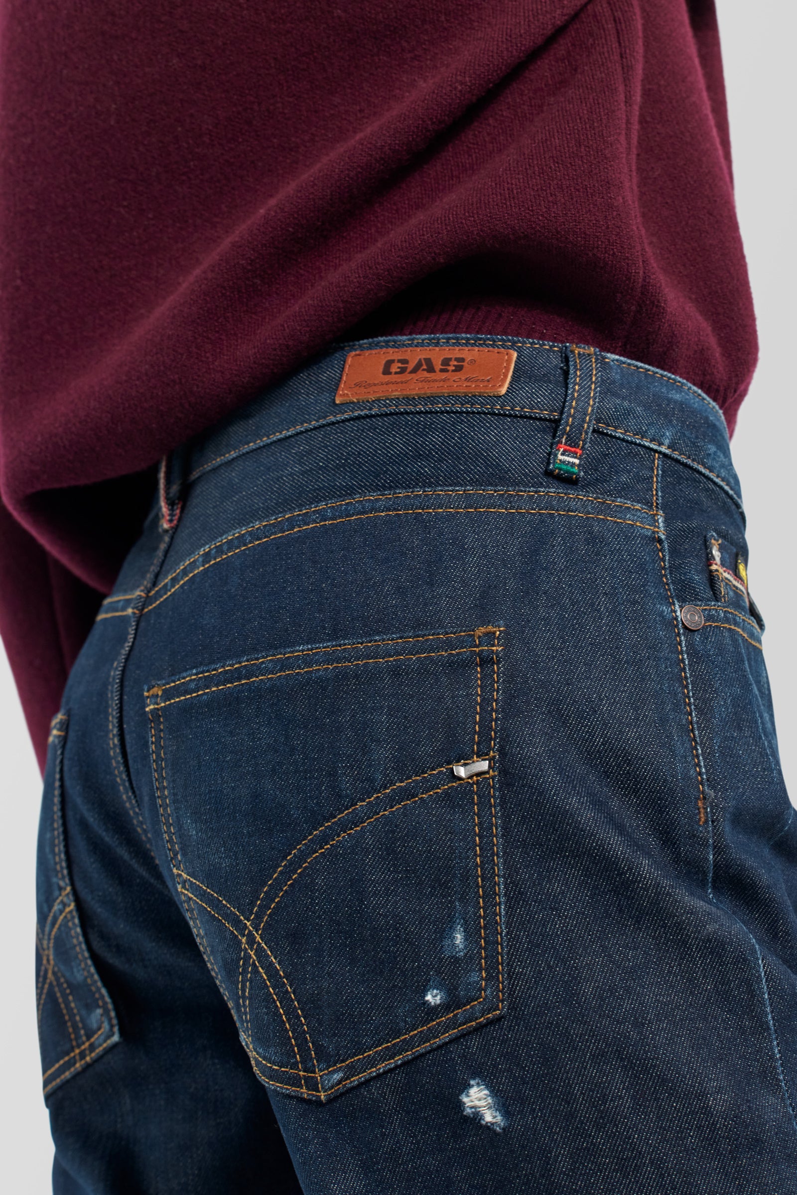 gas-christina-selv-17ro-jeans-damen-straight-selvedge image 4
