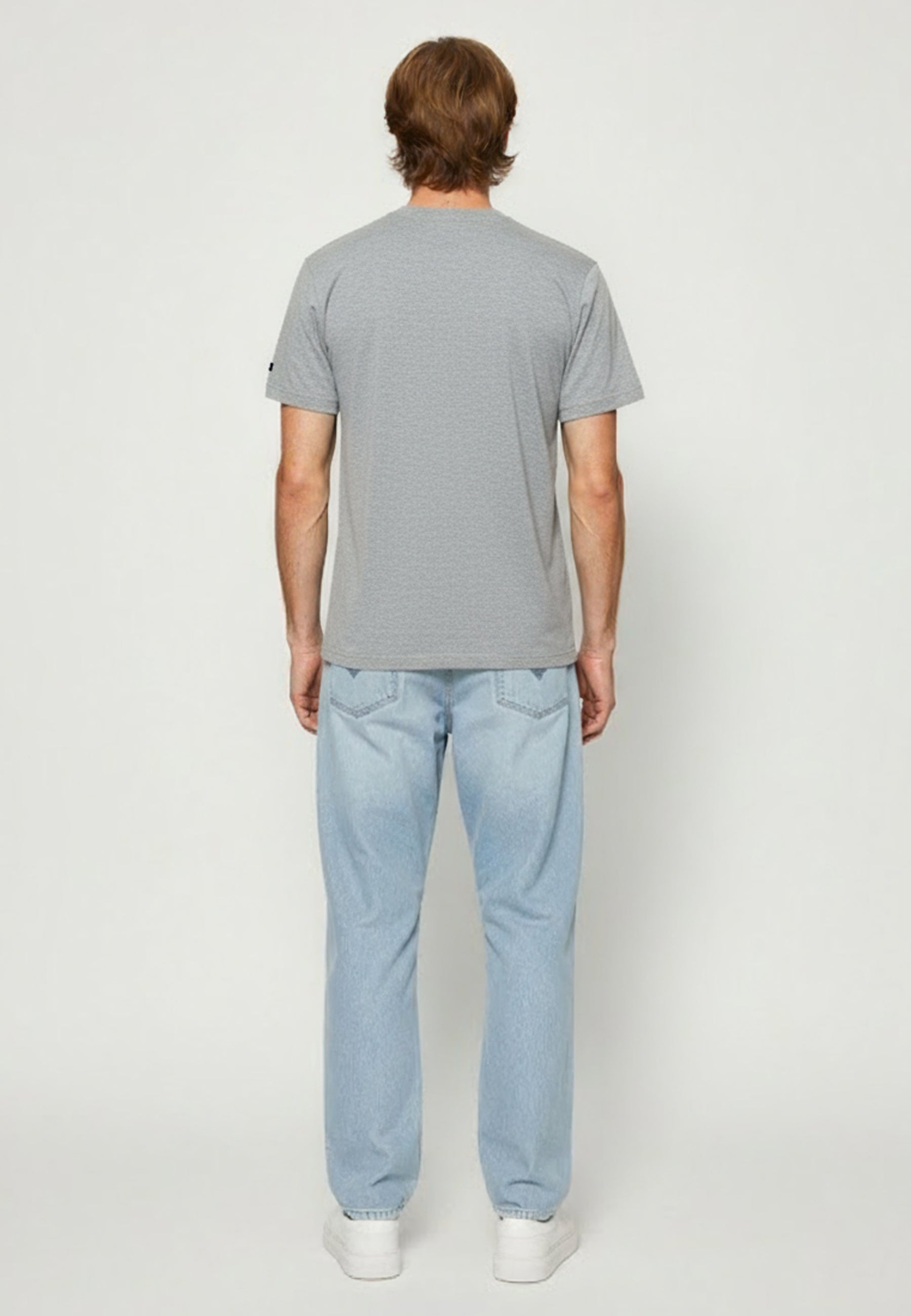 kaporal-niraj-t-shirt-grau-meliert-baumwolle-regular-fit image 3