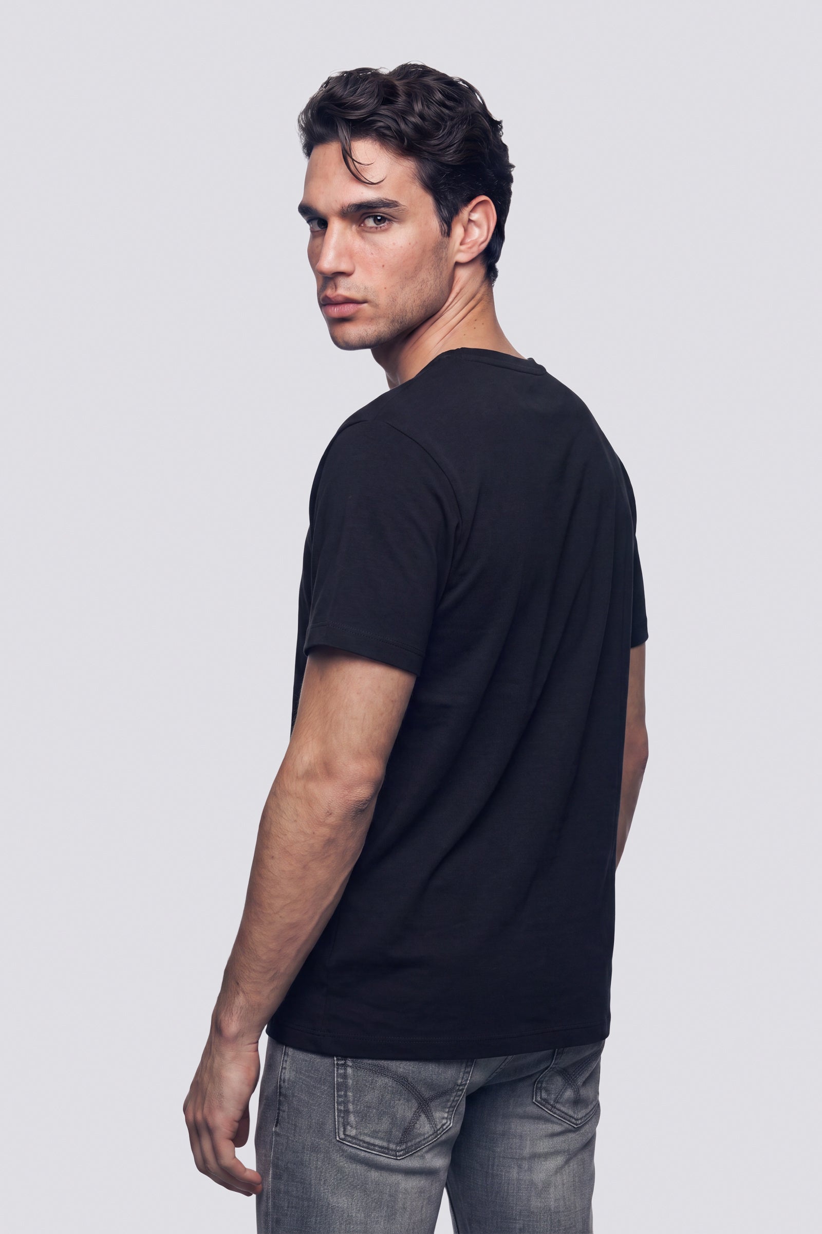 gas-scuba-life-simple-0200-t-shirt-herren-slim-schwarz image 3