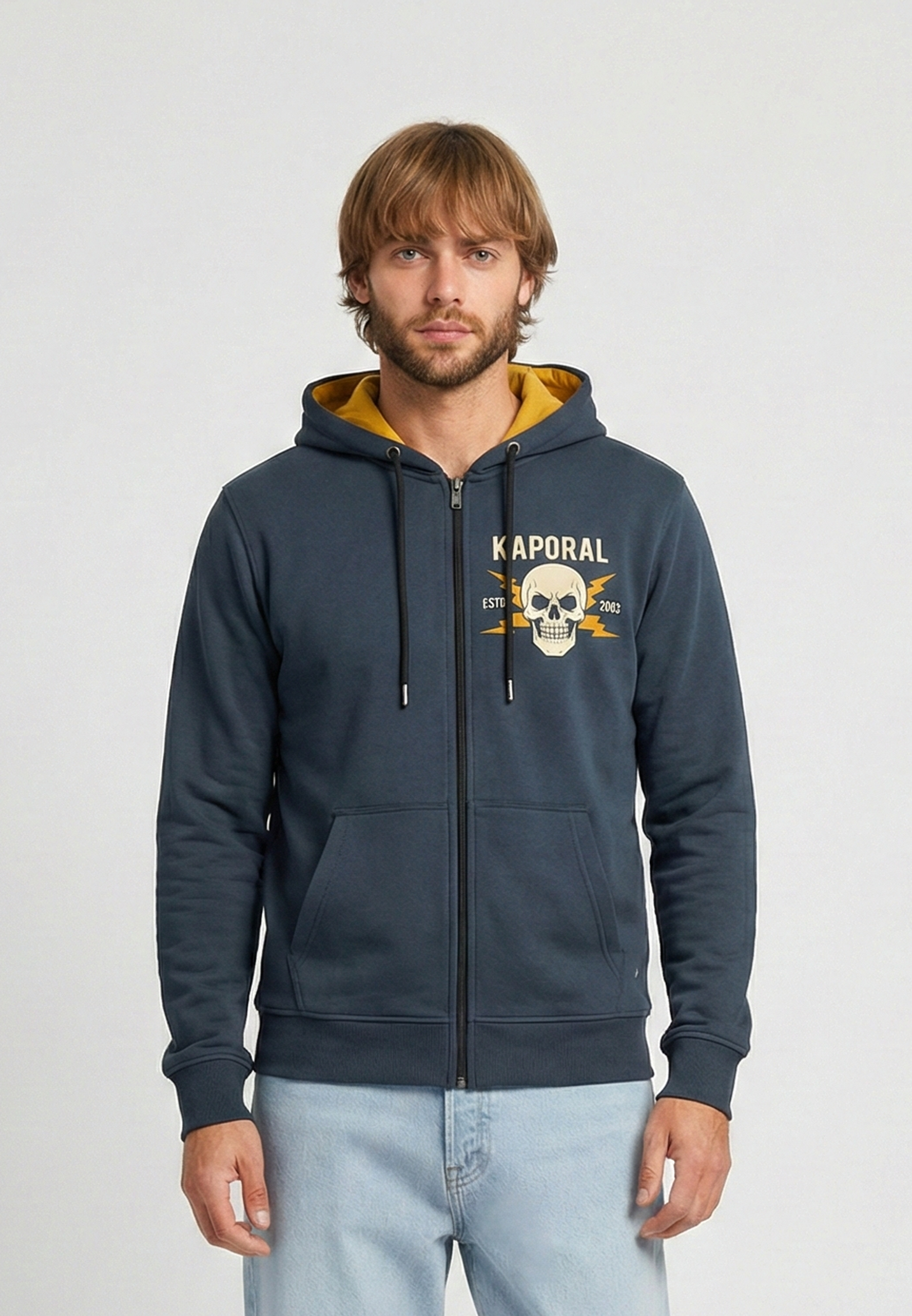 kaporal-kotor-sweatjacke-navy-herren-mit-kapuze image 2