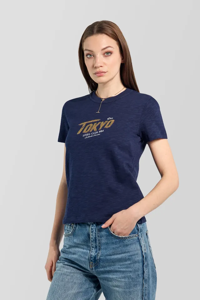 gas-tevys-m-c-new-city-4720-damen-t-shirt-tokyo-baumwolle image 1
