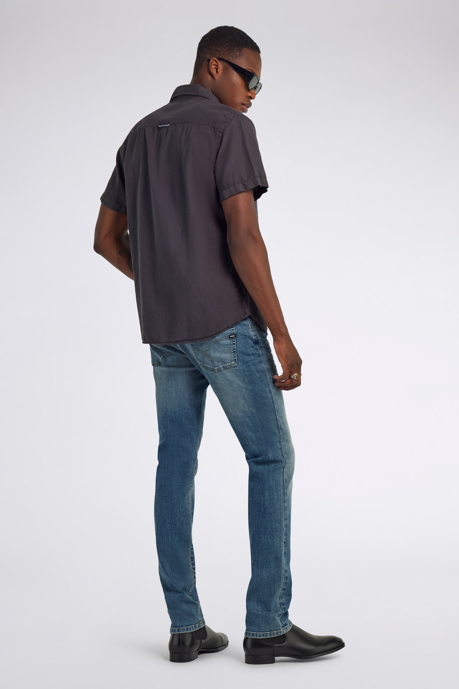 gas-albert-simple-rev-59mm-herren-jeans-slim-stretch image 2