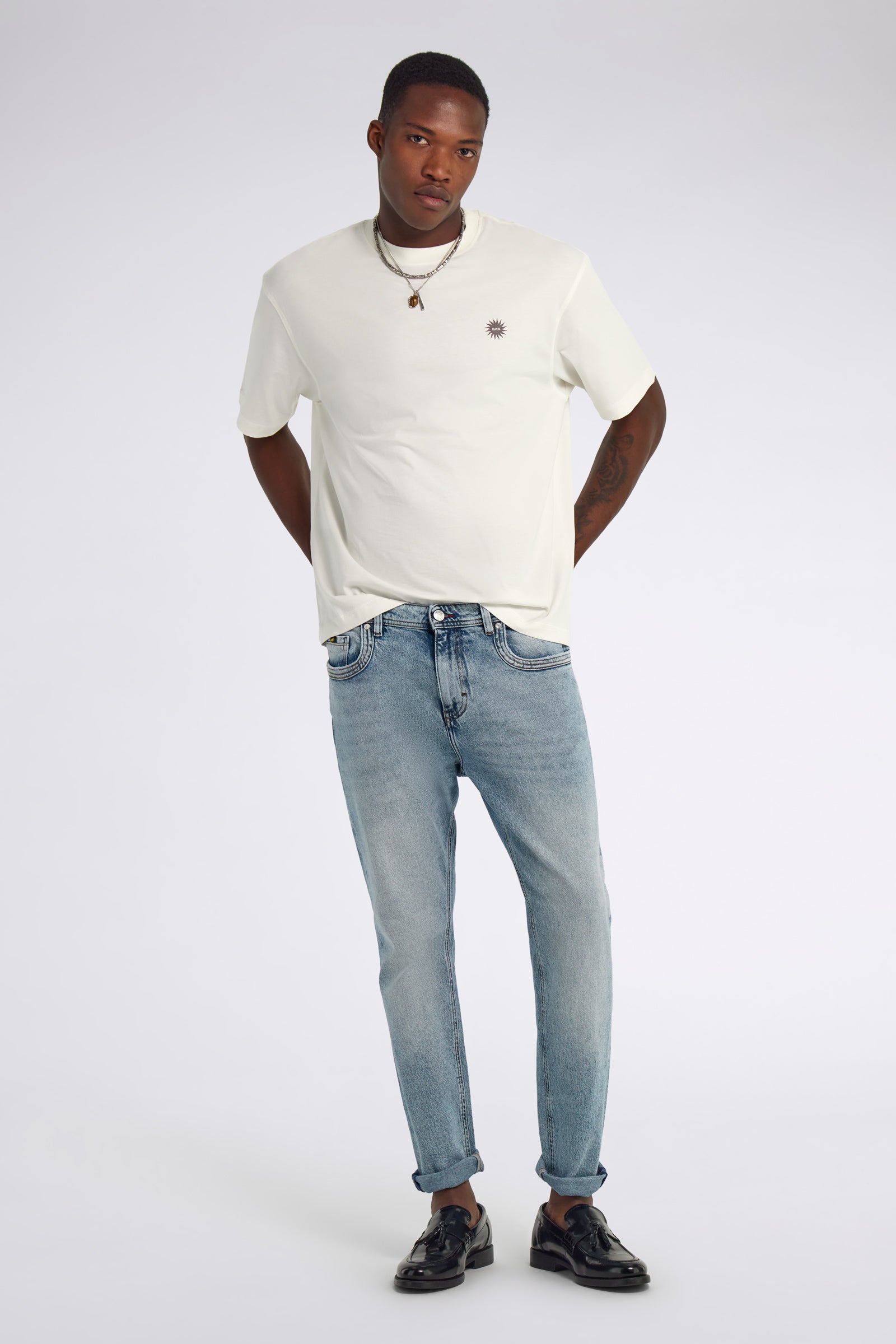 gas-tar-62ml-jeans-tapered-fit-herren-indigo image 1