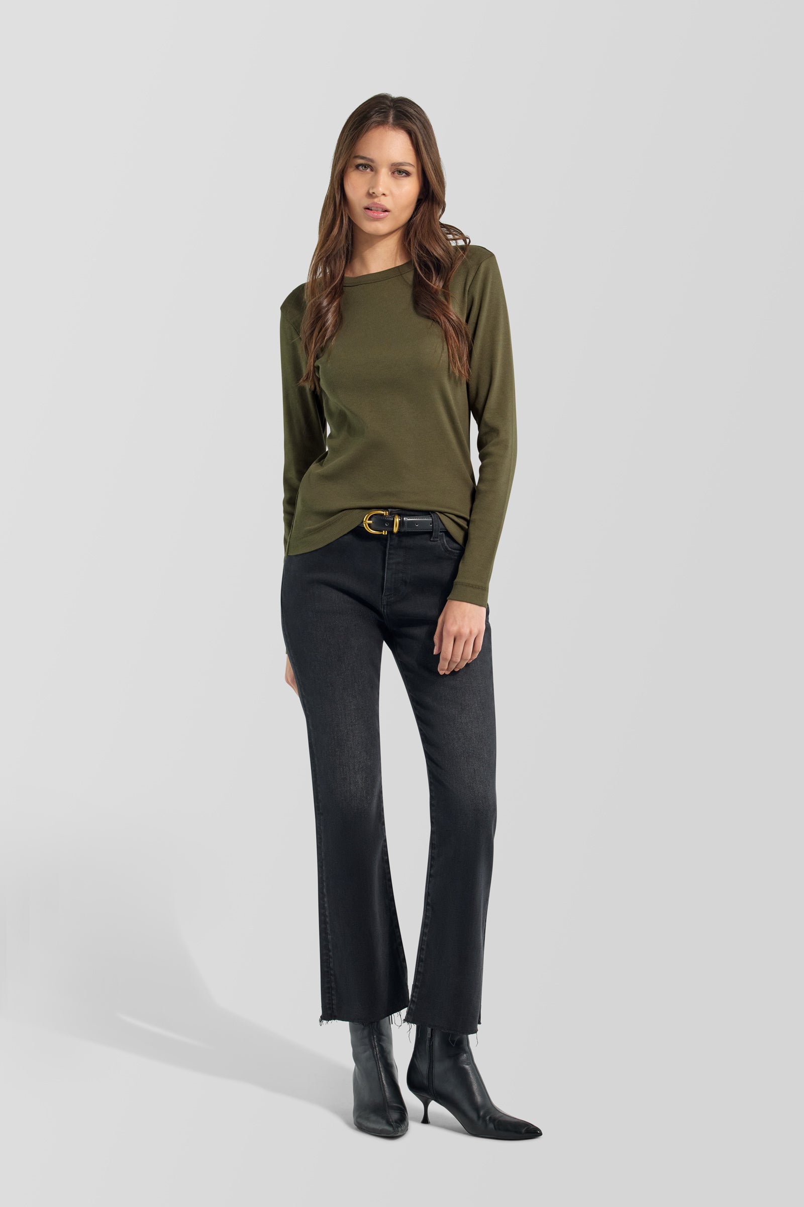 gas-hanis-m-l-strass-3653-t-shirt-damen-slim-schwarz image 1