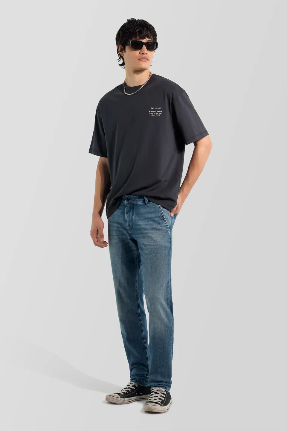 gas-alex-chino-69mm-jeans-slim-fit-herren-blau image 1