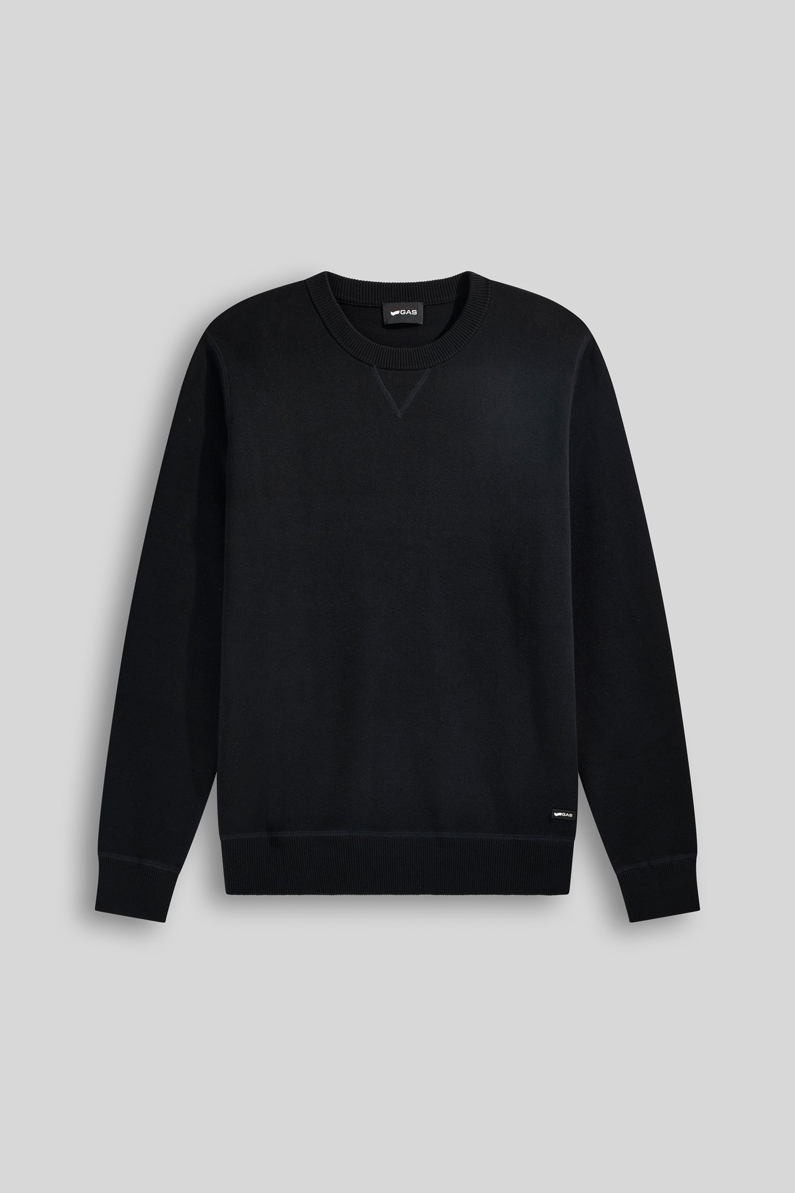gas-thorn-round-0200-pullover-herren-schwarz-baumwolle image 4