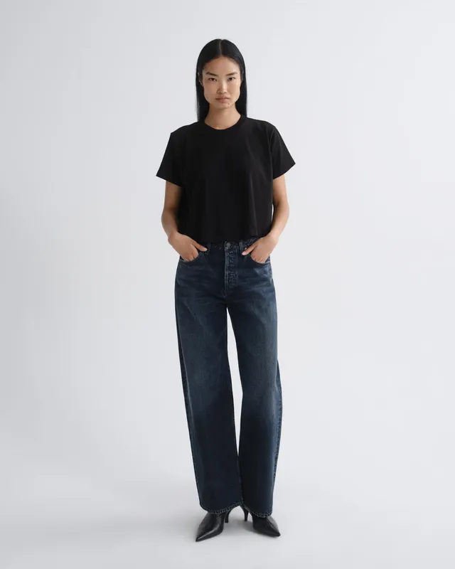 agolde-arc-jean-petite-27-central-indigo-rigid image 1